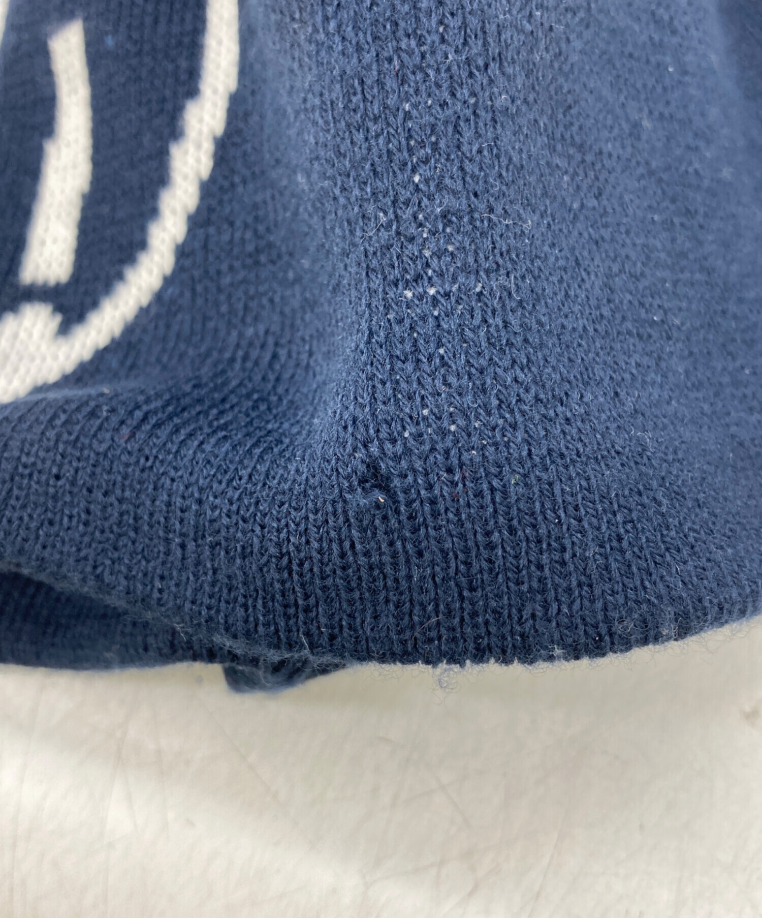 中古・古着通販】Supreme (シュプリーム) Fuck Em! Beanie ネイビー