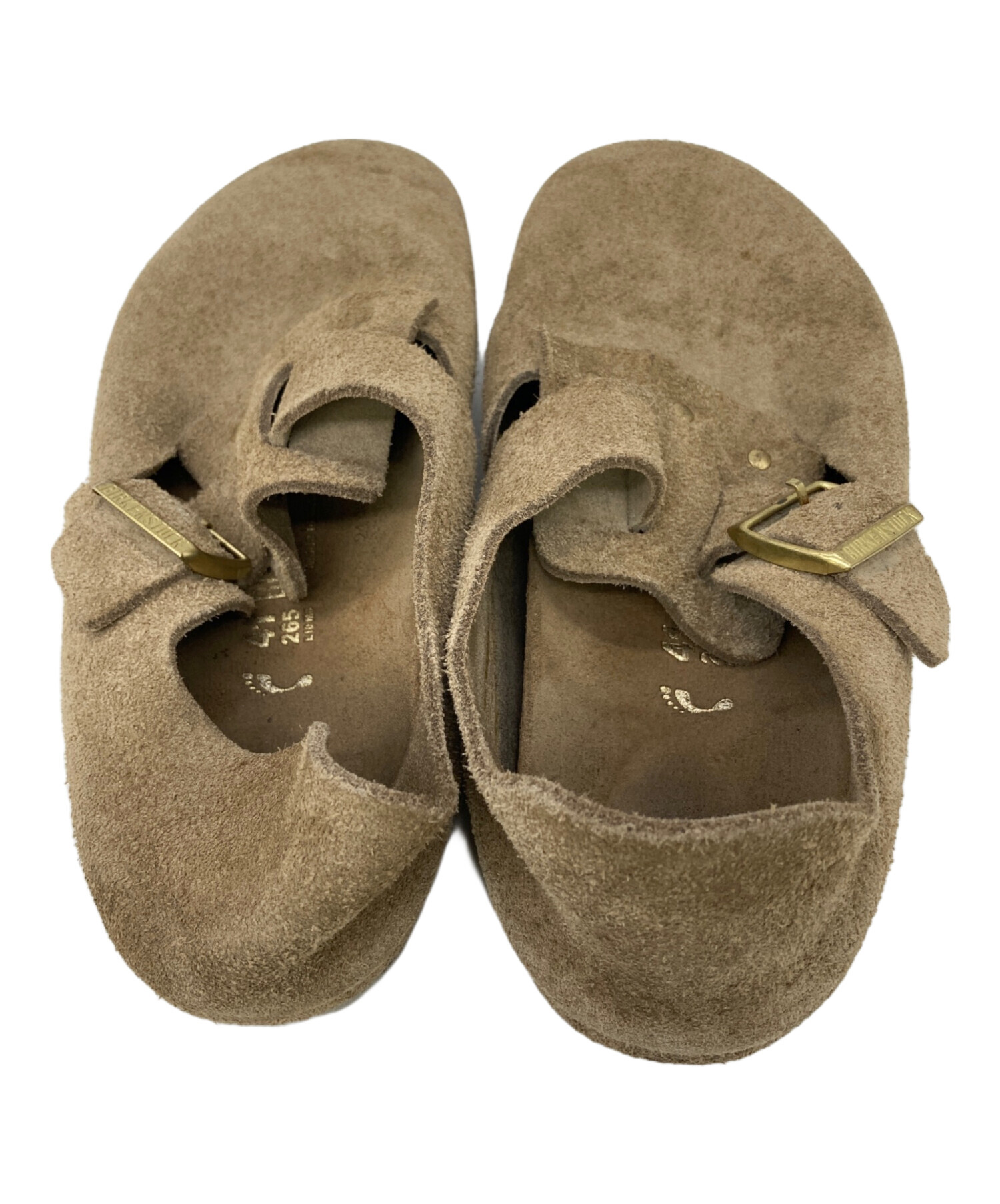 未使用　BIRKENSTOCK ダークブラウン クロッグサンダル 41 中古・古着通販】BIRKENSTOCK (ビルケンシュトック) サンダル ブラウン