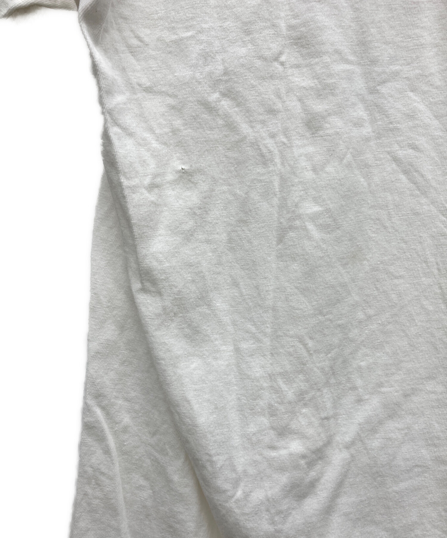 中古・古着通販】Hanes (ヘインズ) プリントTシャツ ホワイト サイズ