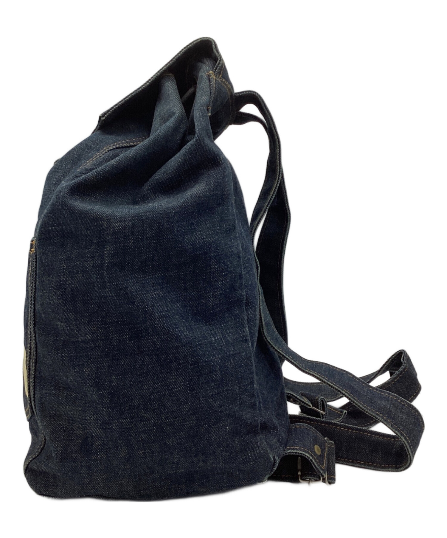 激レア EVISU 希少タグ　デニムリュック カモメ バックパック エヴィス 中古・古着通販】EVISU (エヴィス) ビッグカモメプリントデニム