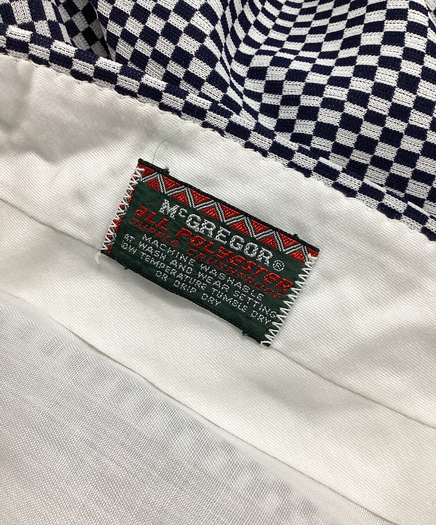 中古・古着通販】McGREGOR (マックレガー) チェックフレアパンツ