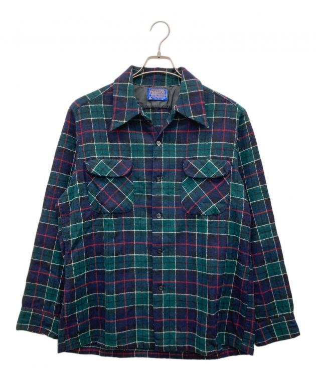 中古・古着通販】PENDLETON (ペンドルトン) 70s ボードシャツ グリーン