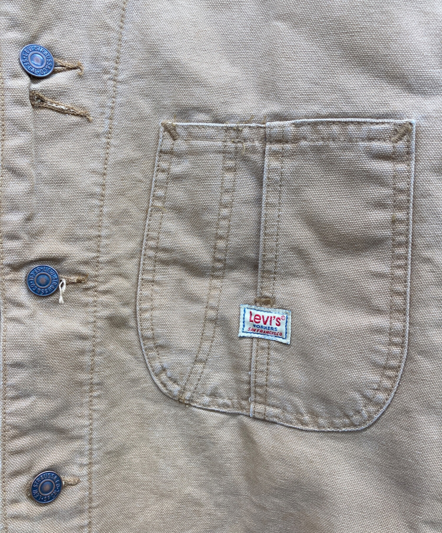 中古・古着通販】LEVI'S (リーバイス) 90s 裏ブランケットダック