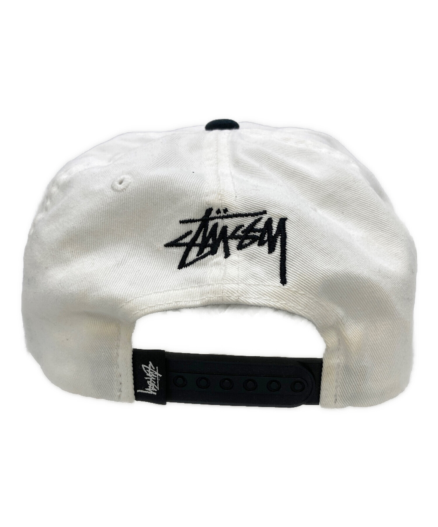 ステューシー　キャップ　ホワイト 中古・古着通販】stussy (ステューシー) キャップ ホワイト サイズ