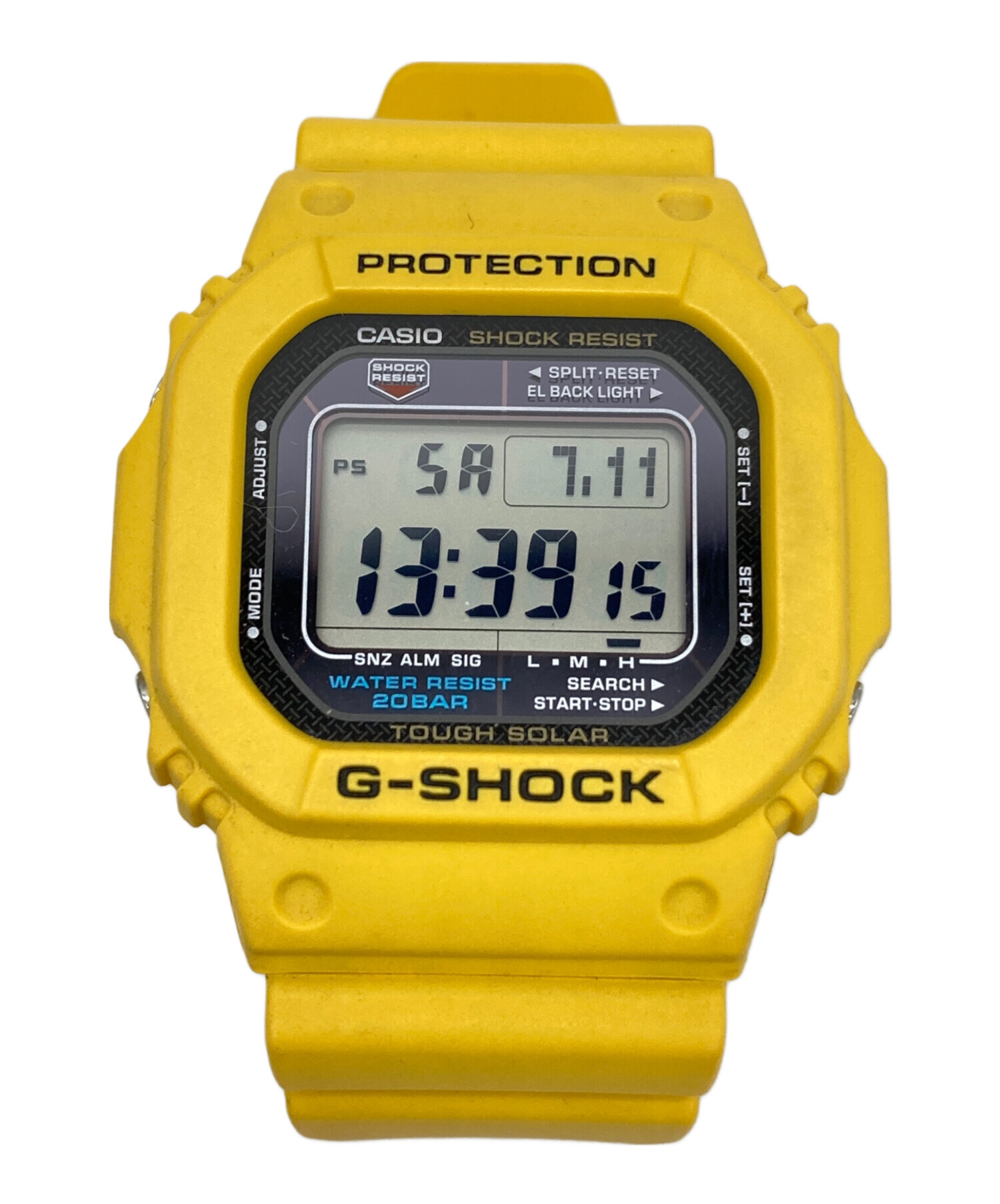 超激レア　カシオ データバンク　イエロー　中古品　ヴィンテージ　超希少 中古・古着通販】CASIO (カシオ) デジタルウォッチ イエロー｜ブランド