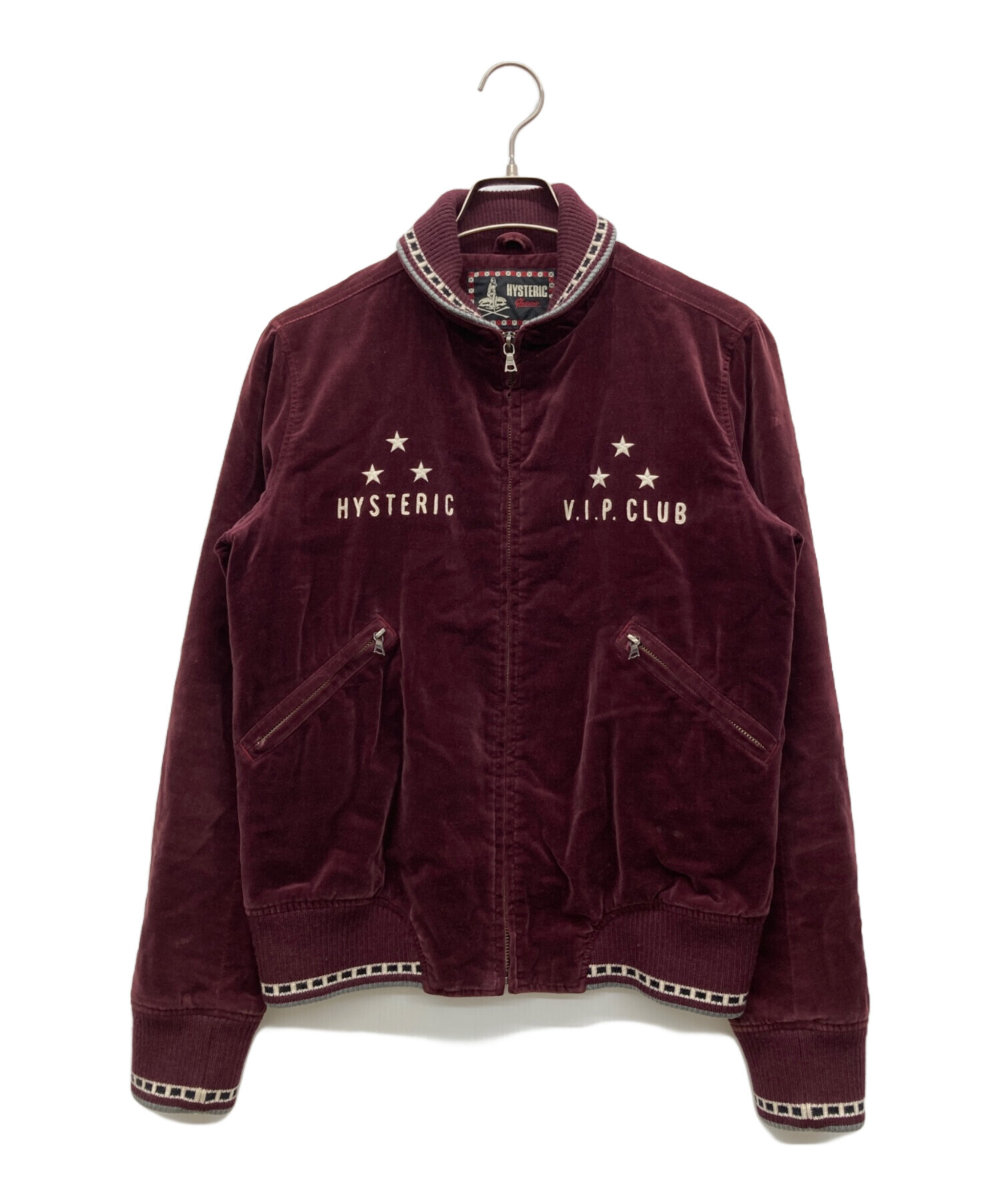 年末セール❗️　HYSTERIC GLAMOUR スカジャン 中古・古着通販】Hysteric Glamour (ヒステリックグラマー) 刺繍ロゴ