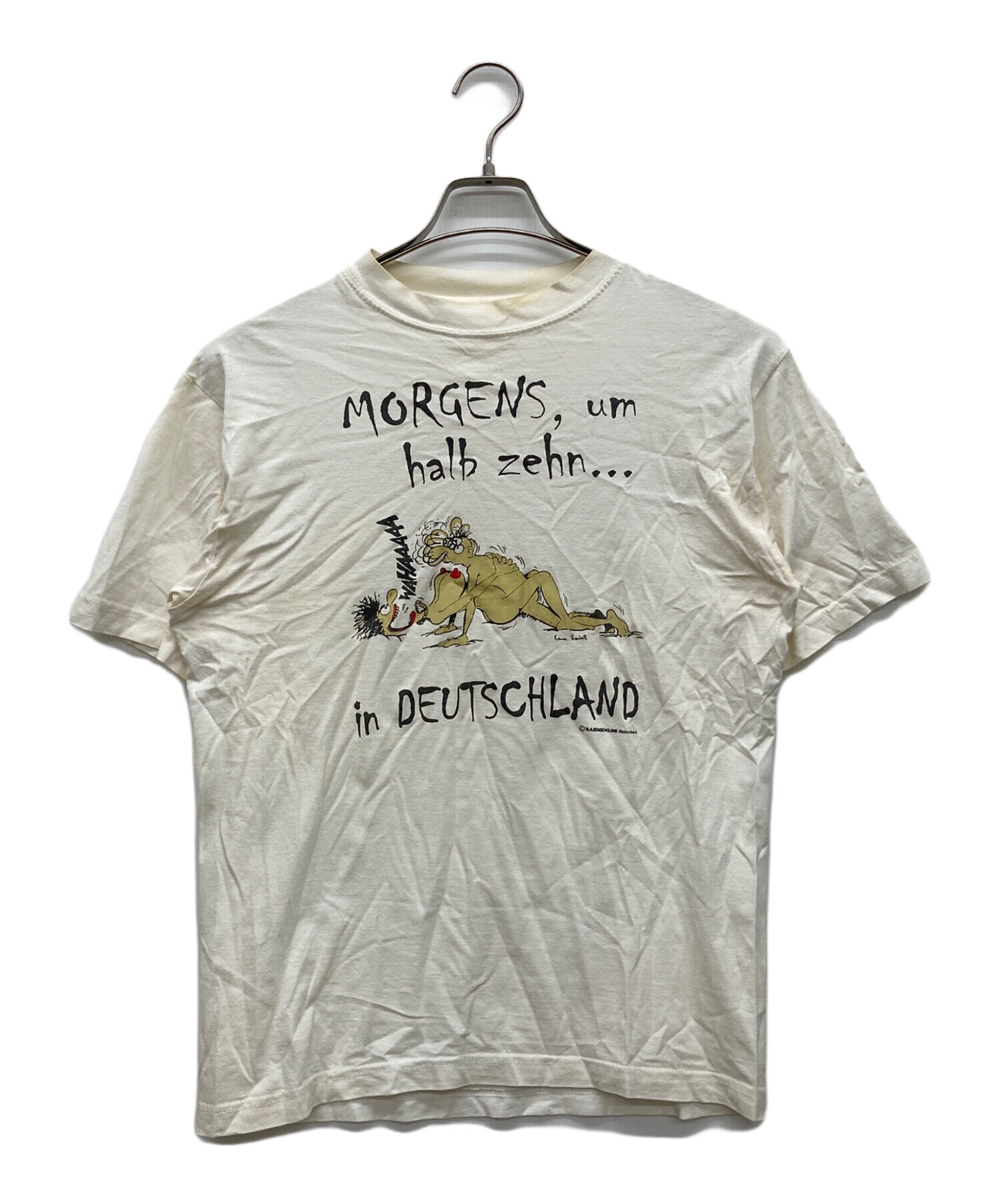中古・古着通販】Hanes (ヘインズ) エロTシャツ ホワイト サイズ:M