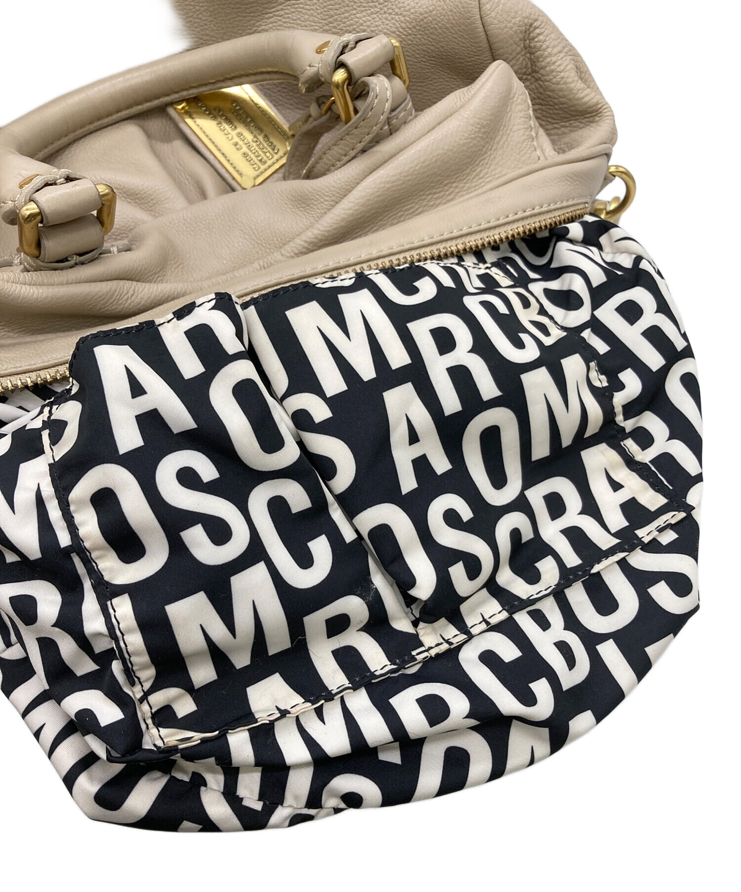 マークジェイコブス 2wayミニボストンバッグ レザー y2k archive 中古・古着通販】Marc by Marc Jacobs (マークバイマークジェイコブス
