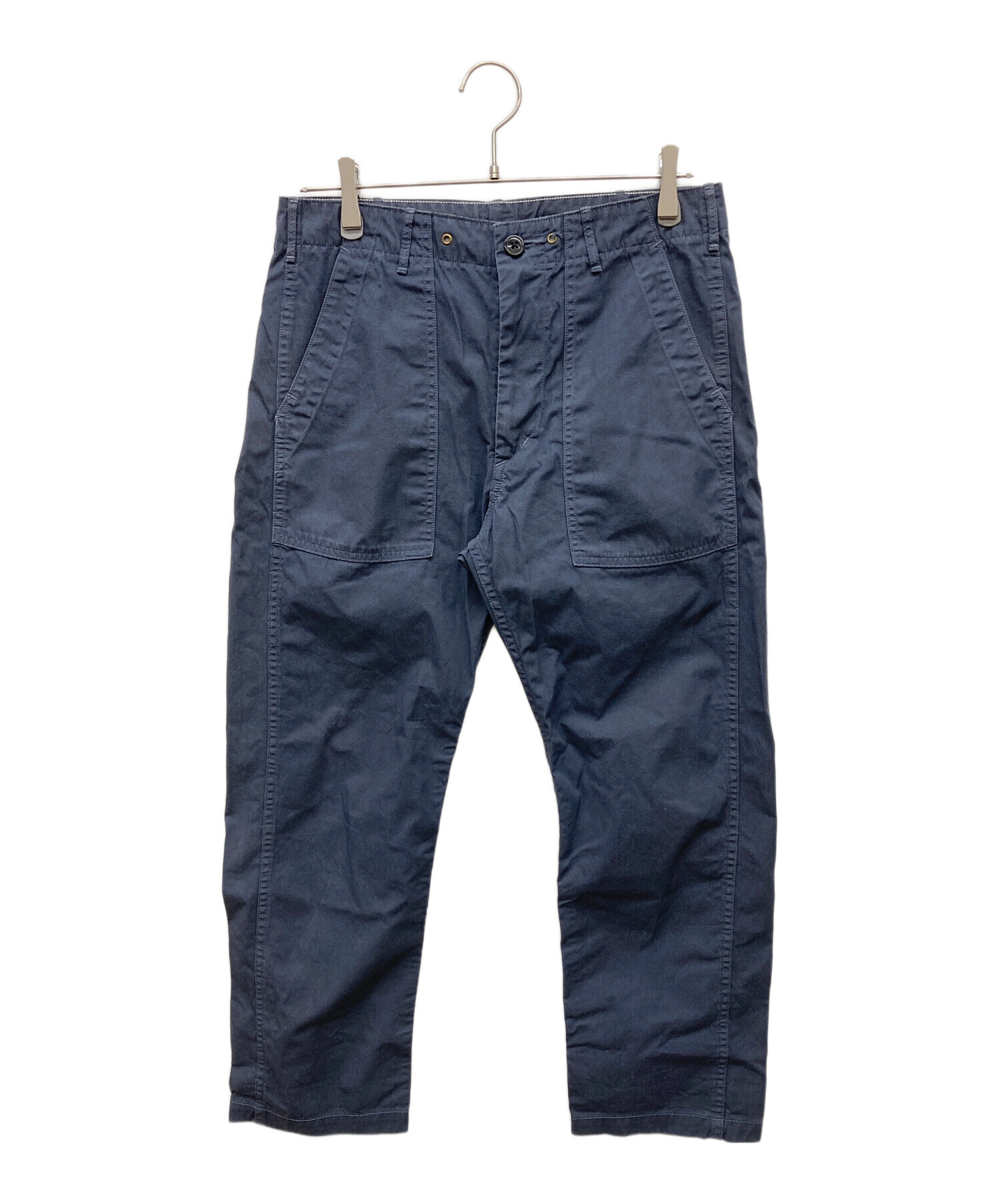 中古・古着通販】orSlow (オアスロウ) ワークパンツ ネイビー サイズ:1
