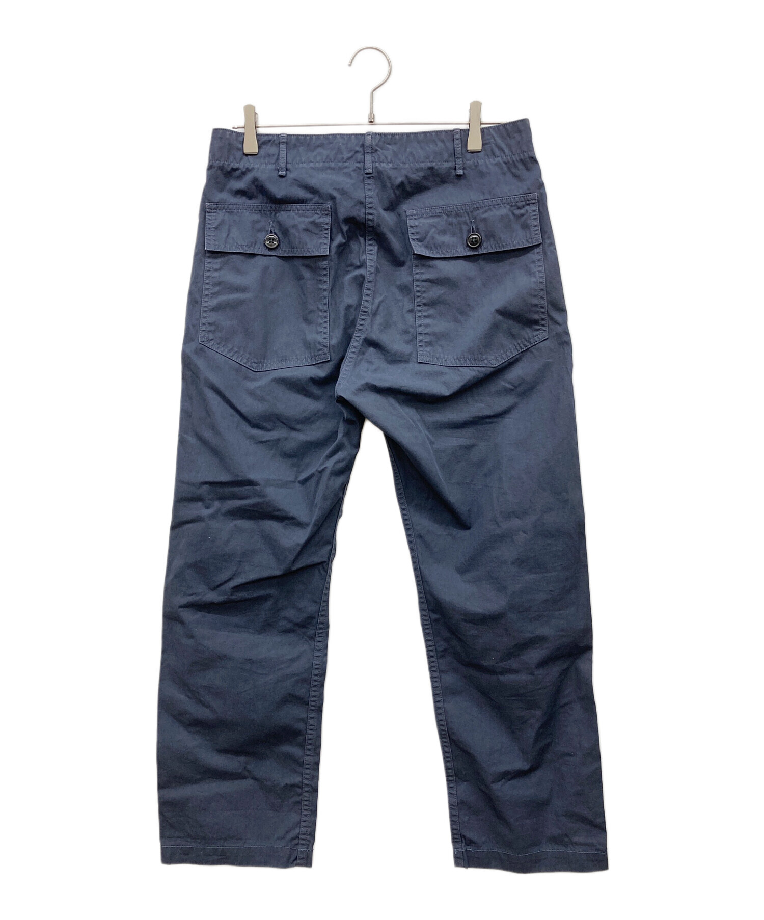 中古・古着通販】orSlow (オアスロウ) ワークパンツ ネイビー サイズ:1
