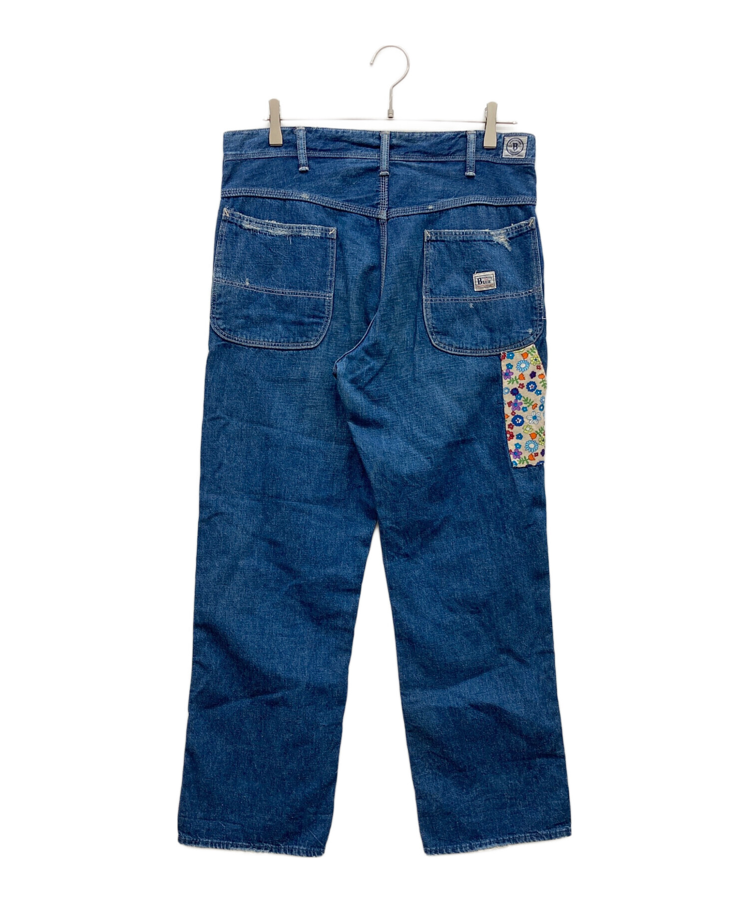 中古・古着通販】Bohemians (ボヘミアンズ) パッチワークデニムパンツ 
