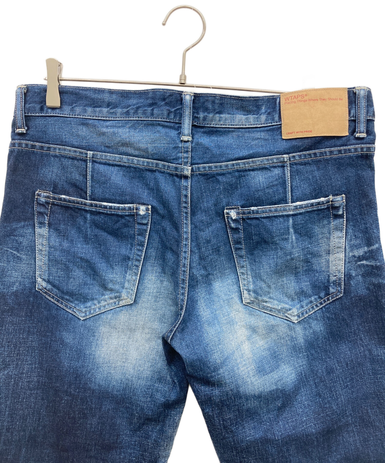 中古・古着通販】WTAPS (ダブルタップス) スキニーデニムパンツ