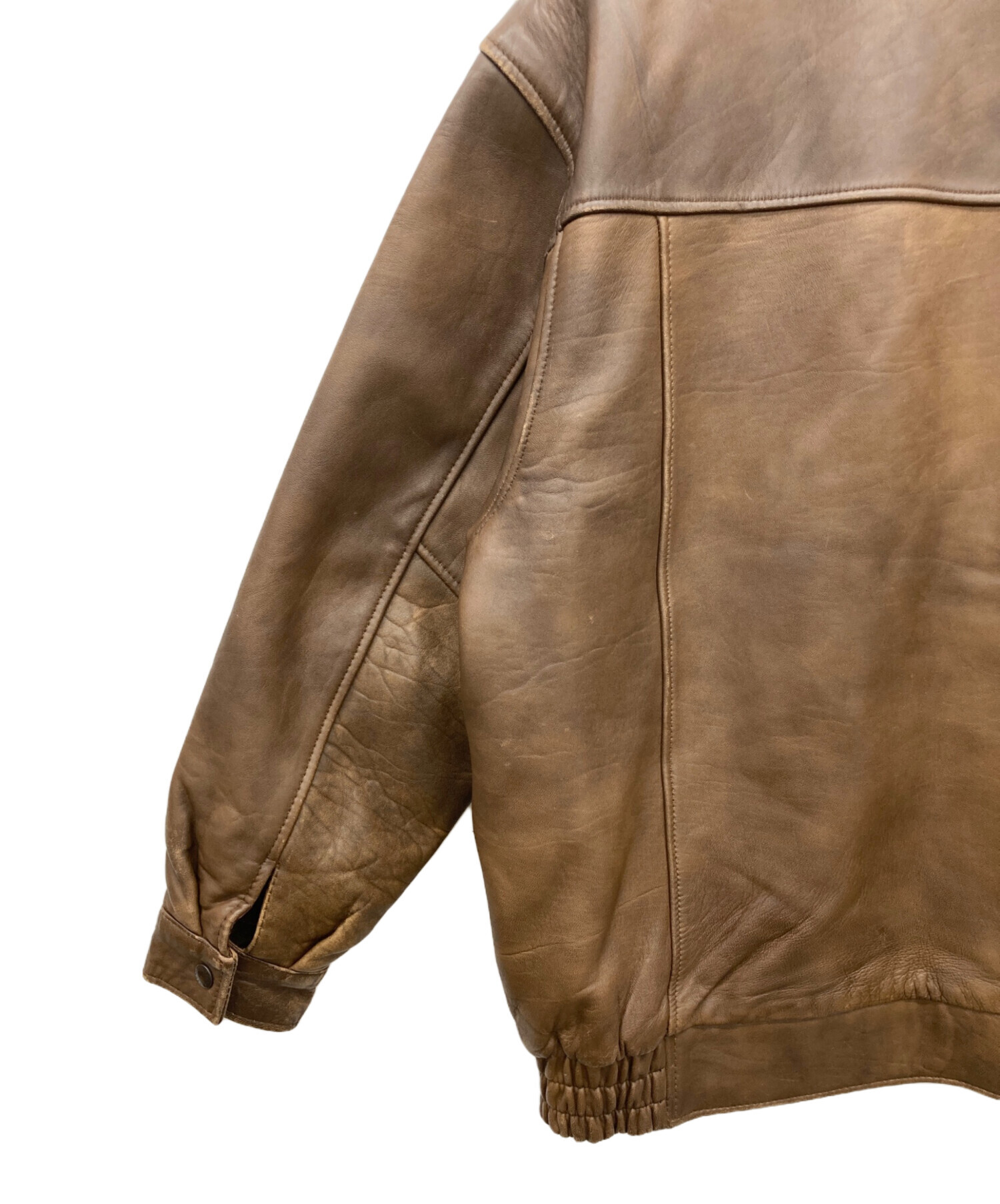 中古・古着通販】URBAN (アーバン) フライト型レザージャケット