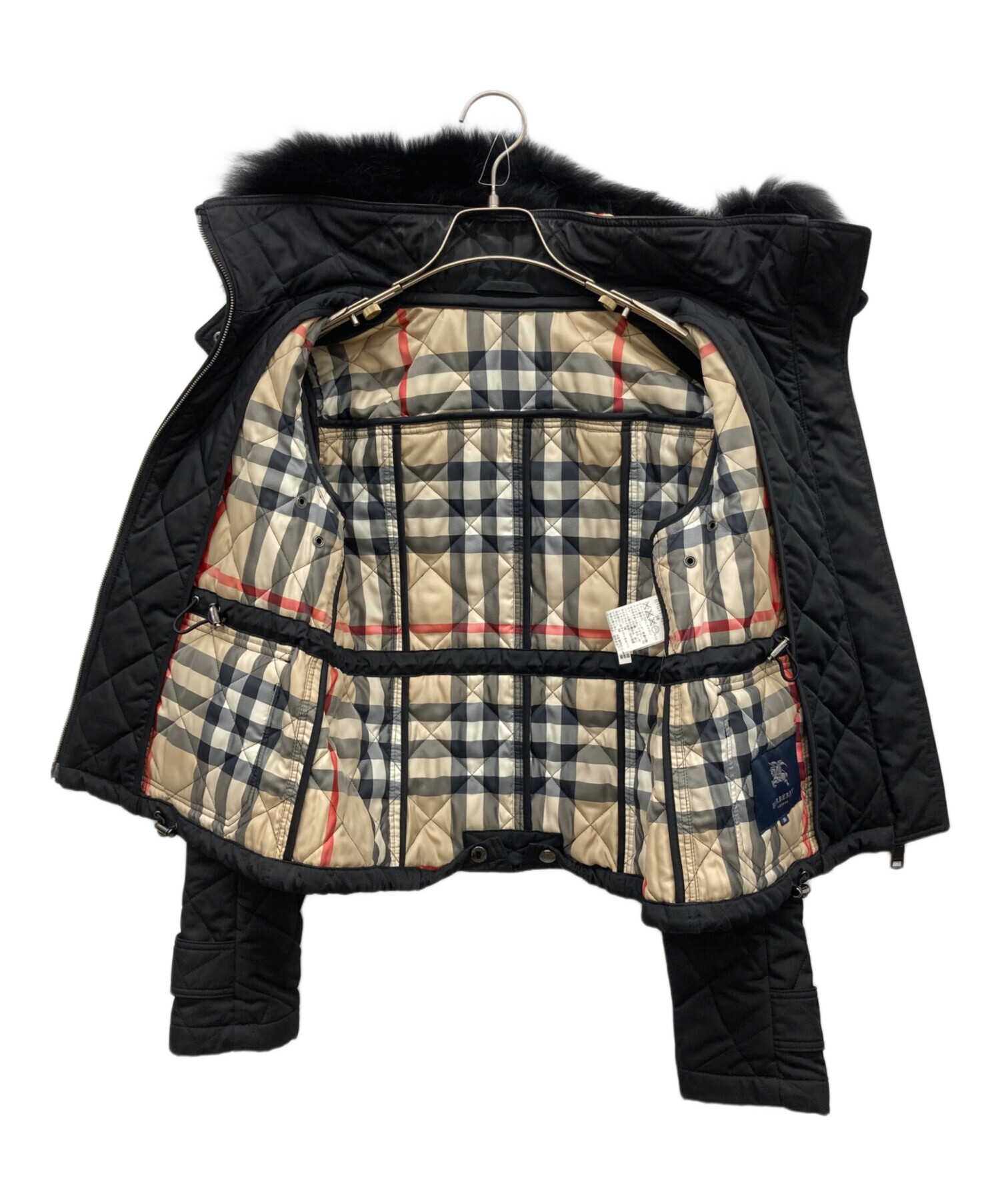 BURBERRY LONDON バーバリーロンドン/キルティングジャケット/L/メンズアウター/ABランク/09【中古】 中古・古着通販】BURBERRY LONDON (バーバリーロンドン) フーデッド