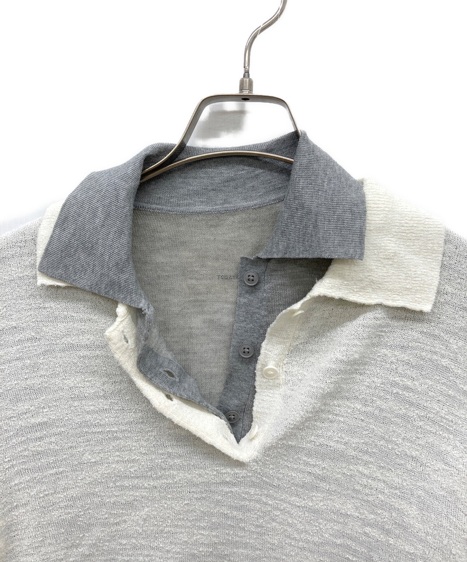 中古・古着通販】TODAYFUL (トゥデイフル) Layered Polo Knit エクリュ