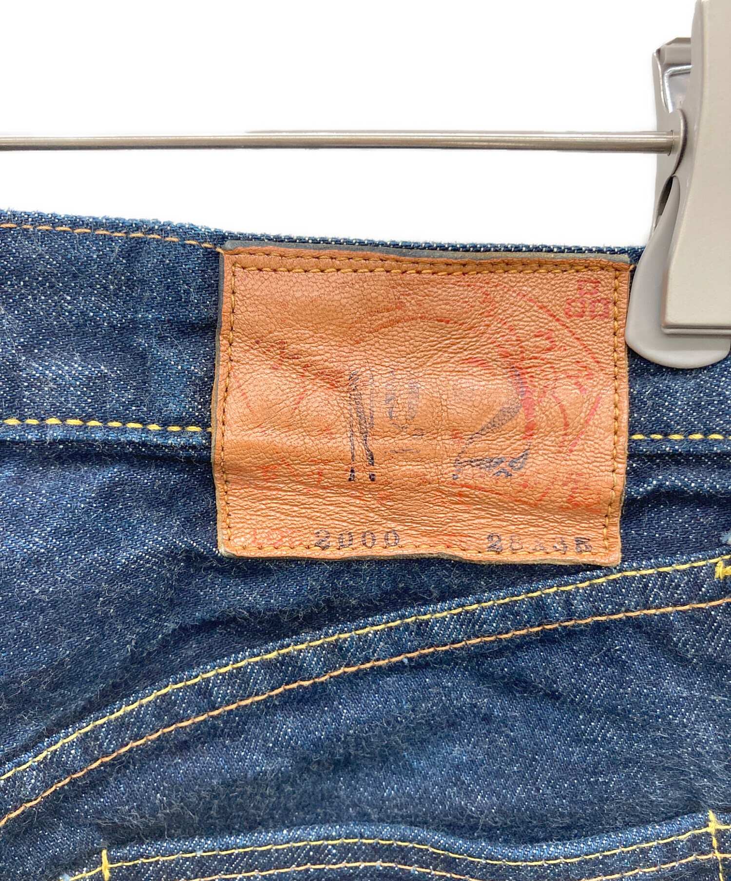 中古・古着通販】EVISU (エヴィス) カモメロゴデニムパンツ インディゴ