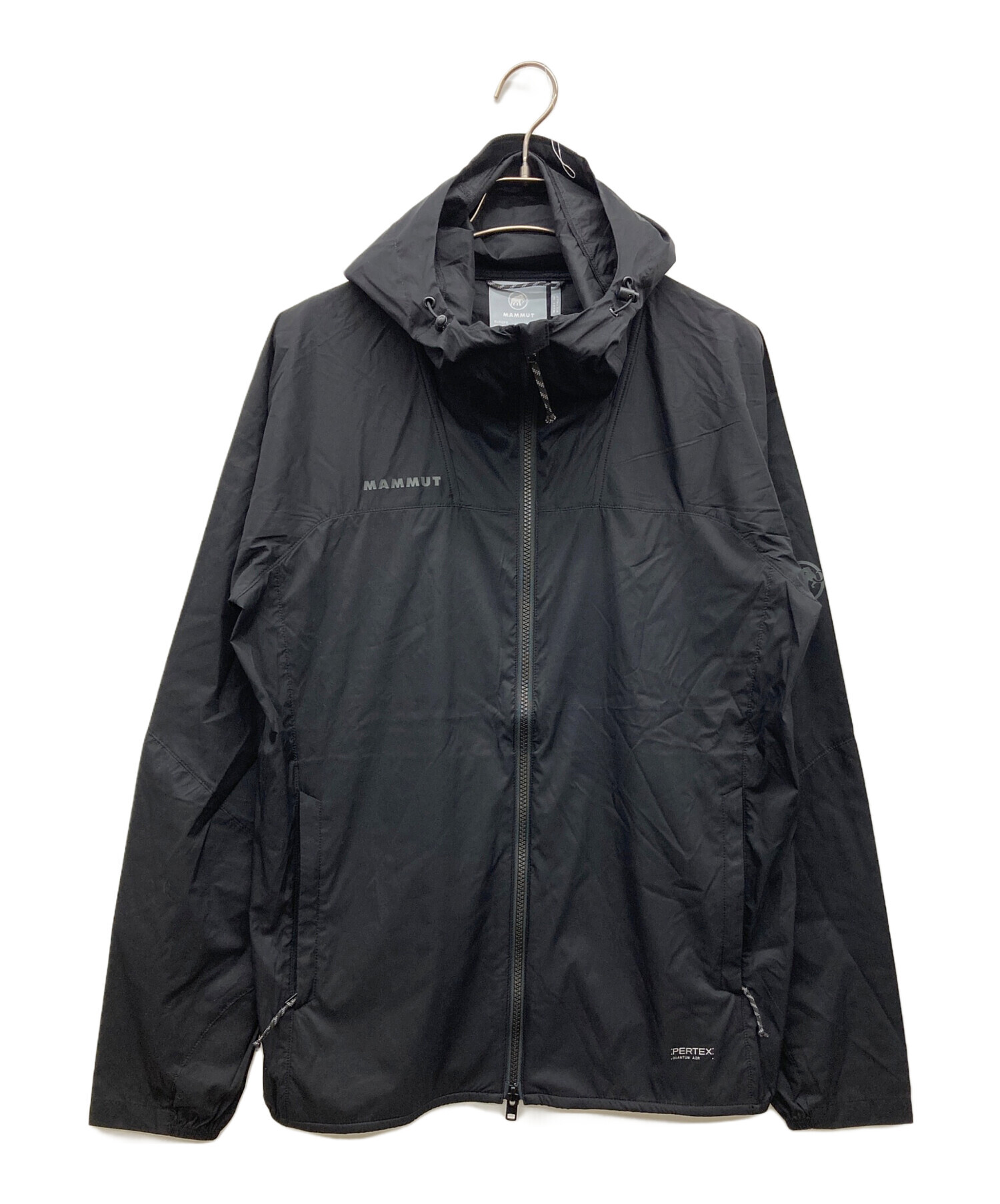 MAMMUT Fibbia WB Hooded Jacket AF Men 黒 中古・古着通販】MAMMUT (マムート) Fibbia WB Hooded Jacket ブラック