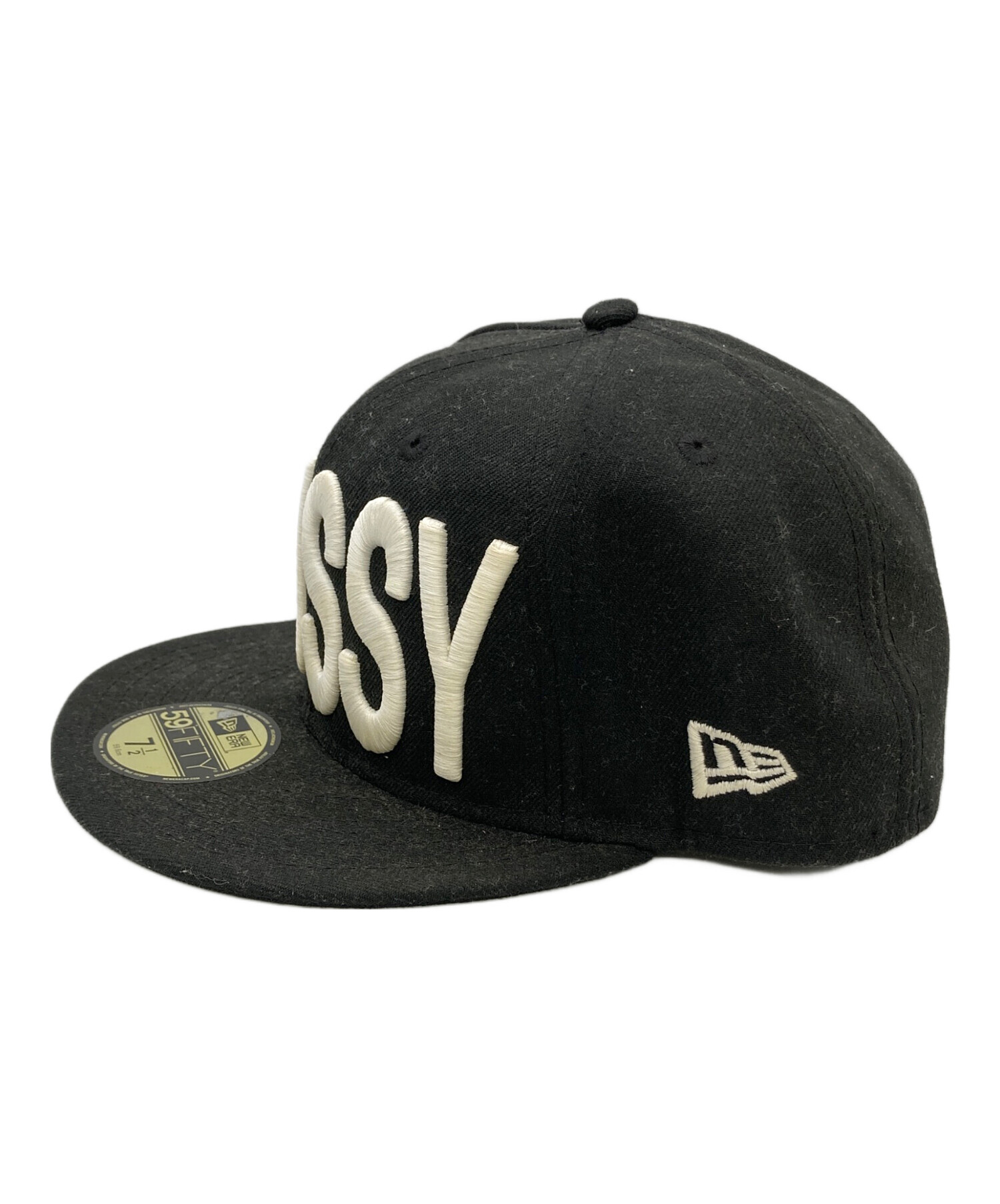 New Era 59FIFTY LAキャップ ドジャース　黒 7 3/8 New Era 59FIFTY LA ブラックキャップ 7 新品 NEWERA ドジャース
