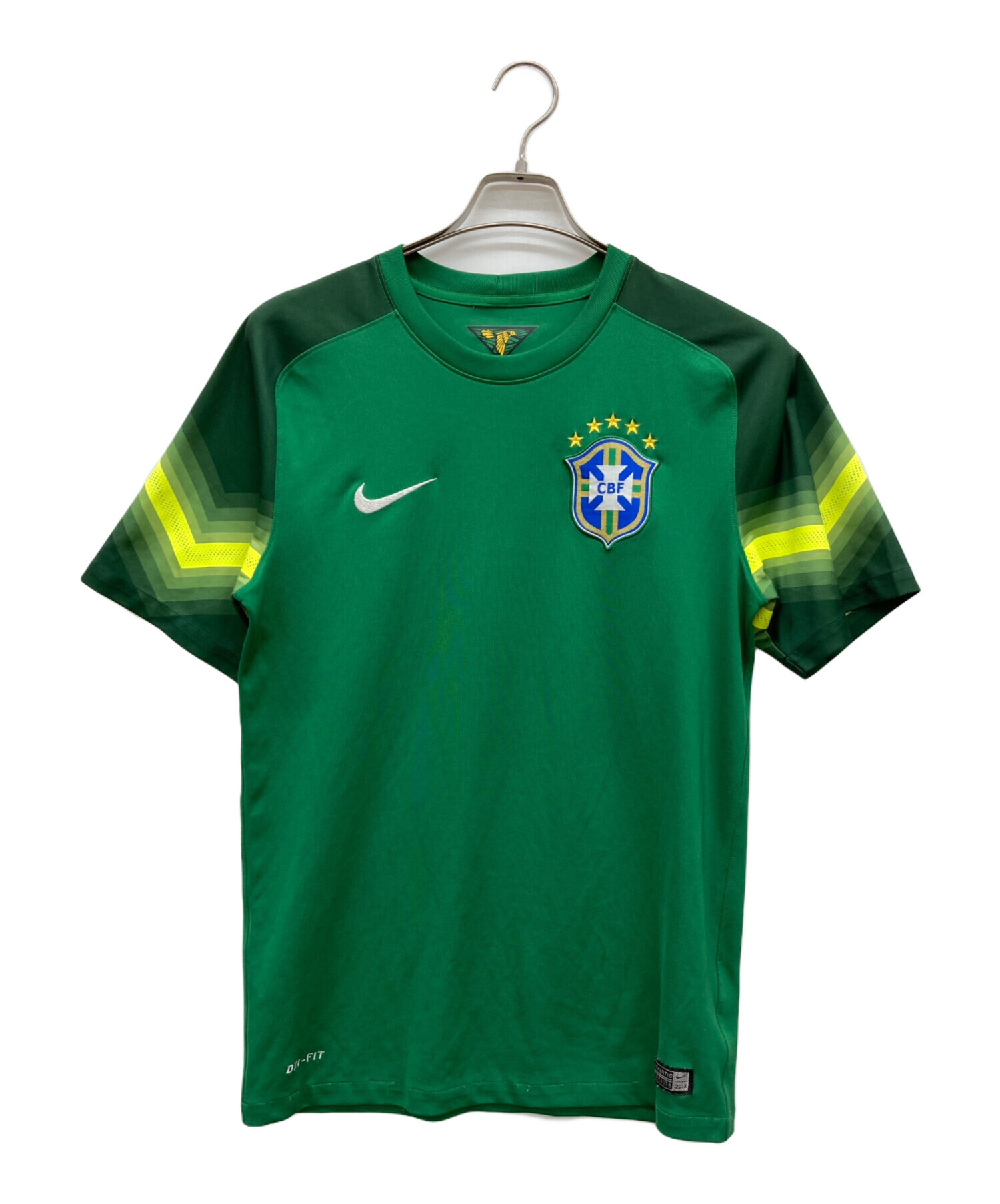 中古・古着通販】NIKE (ナイキ) ゲームシャツ ブラジル代表 2014年W杯