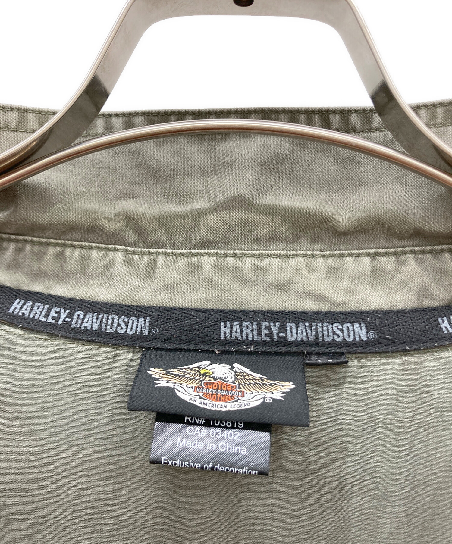 中古・古着通販】HARLEY-DAVIDSON (ハーレーダビッドソン) ダメージ