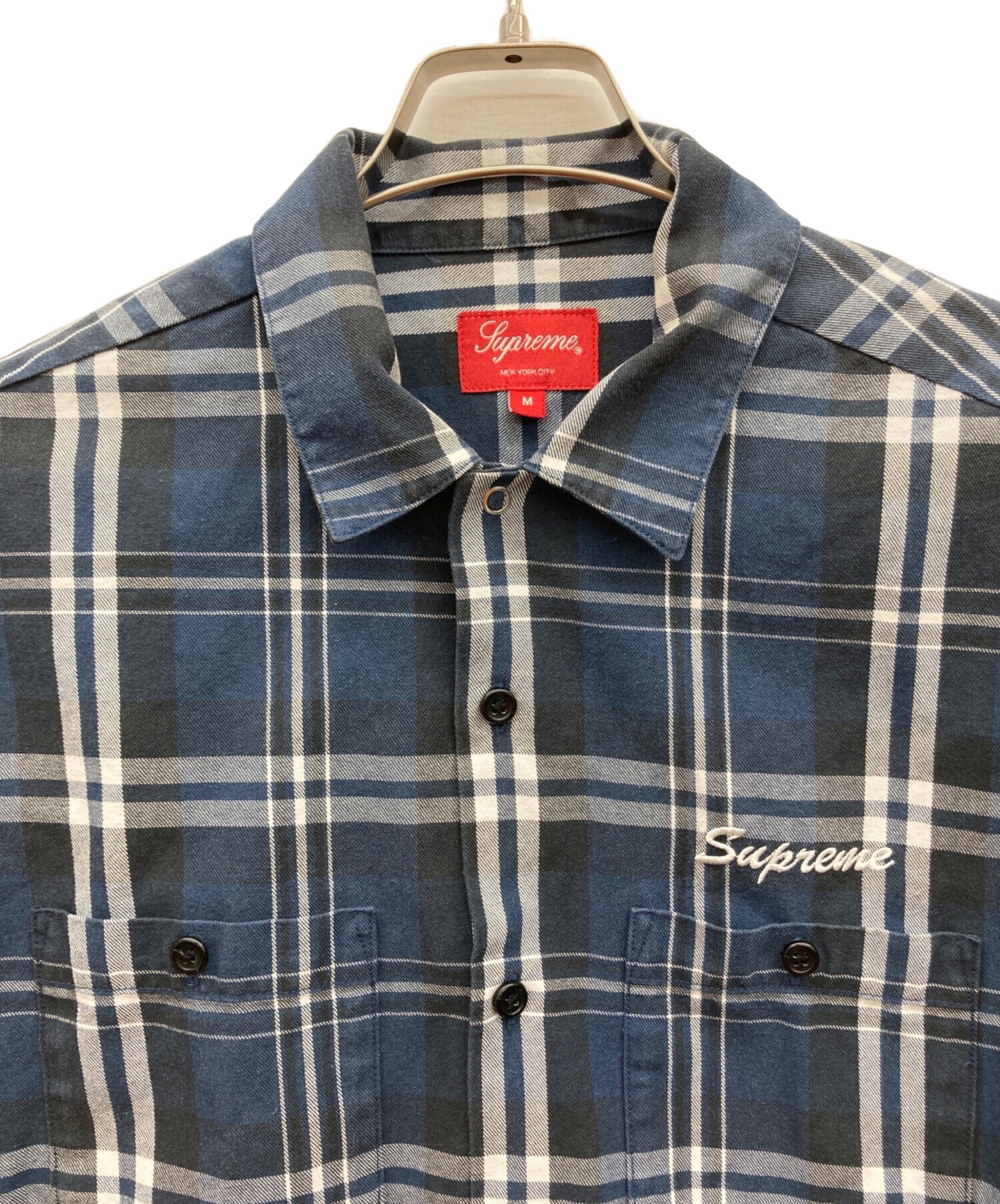 中古・古着通販】Supreme (シュプリーム) Thermal work shirt plaid