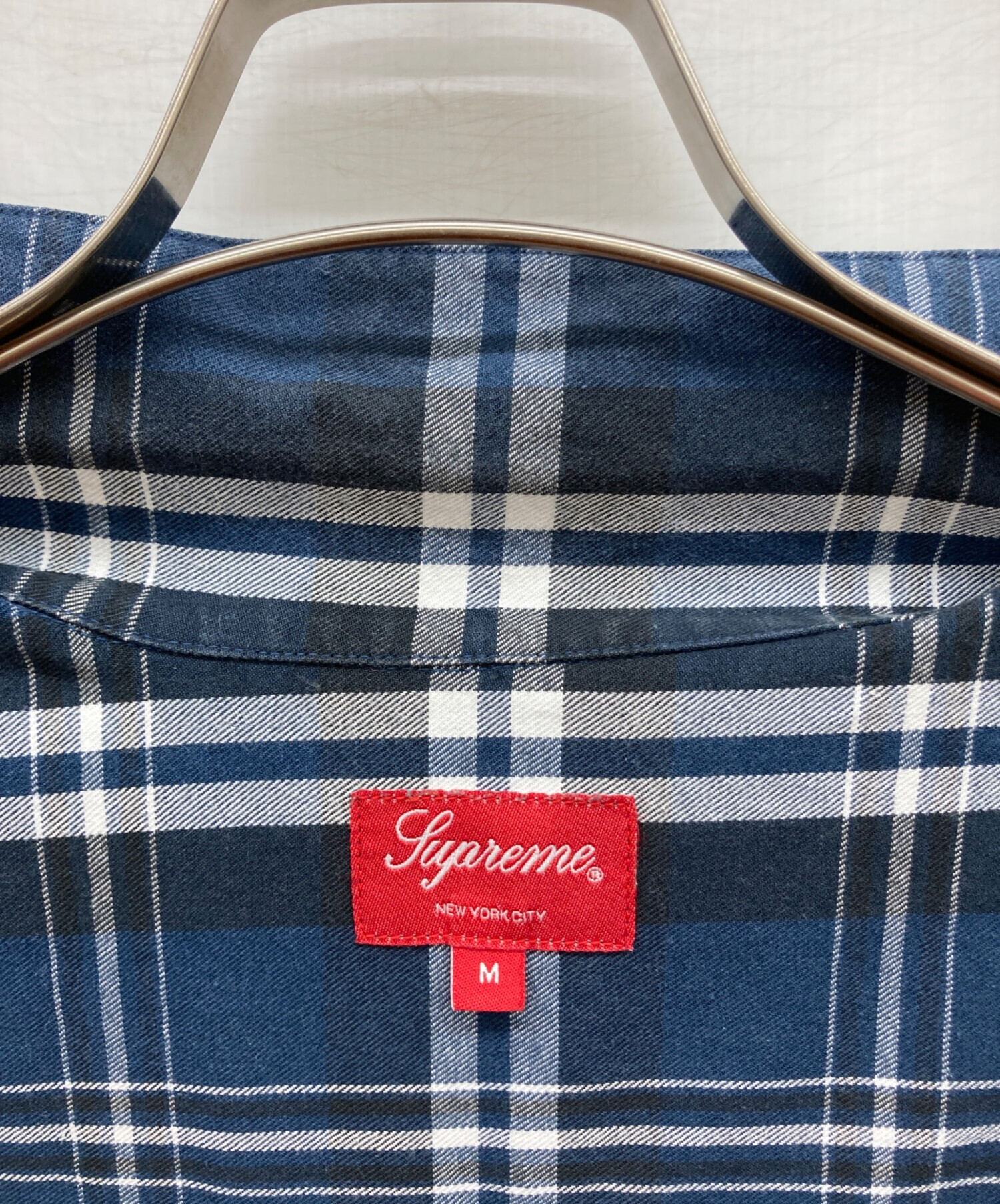 中古・古着通販】Supreme (シュプリーム) Thermal work shirt plaid
