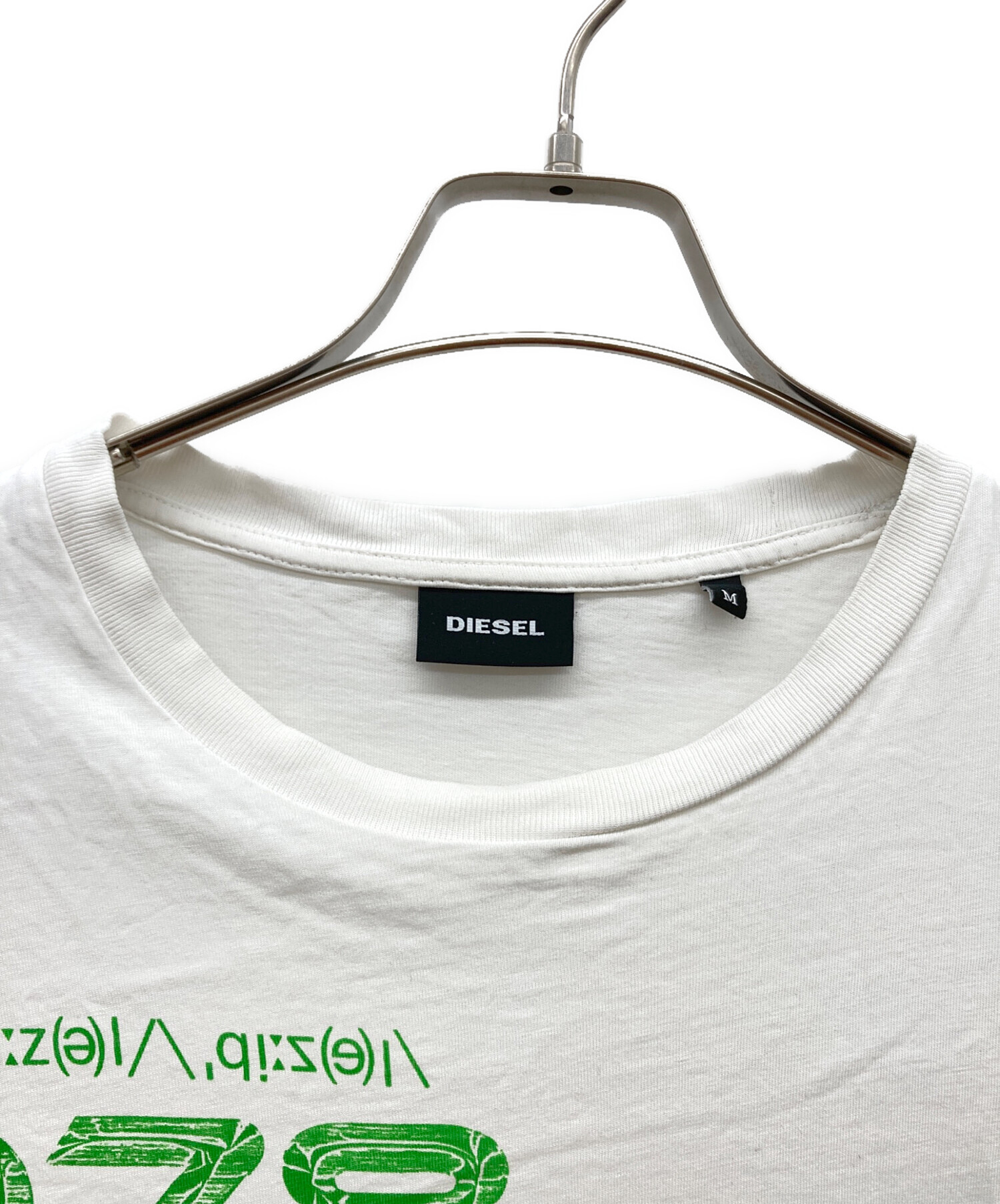 中古・古着通販】DIESEL (ディーゼル) ロングスリーブTシャツ ホワイト