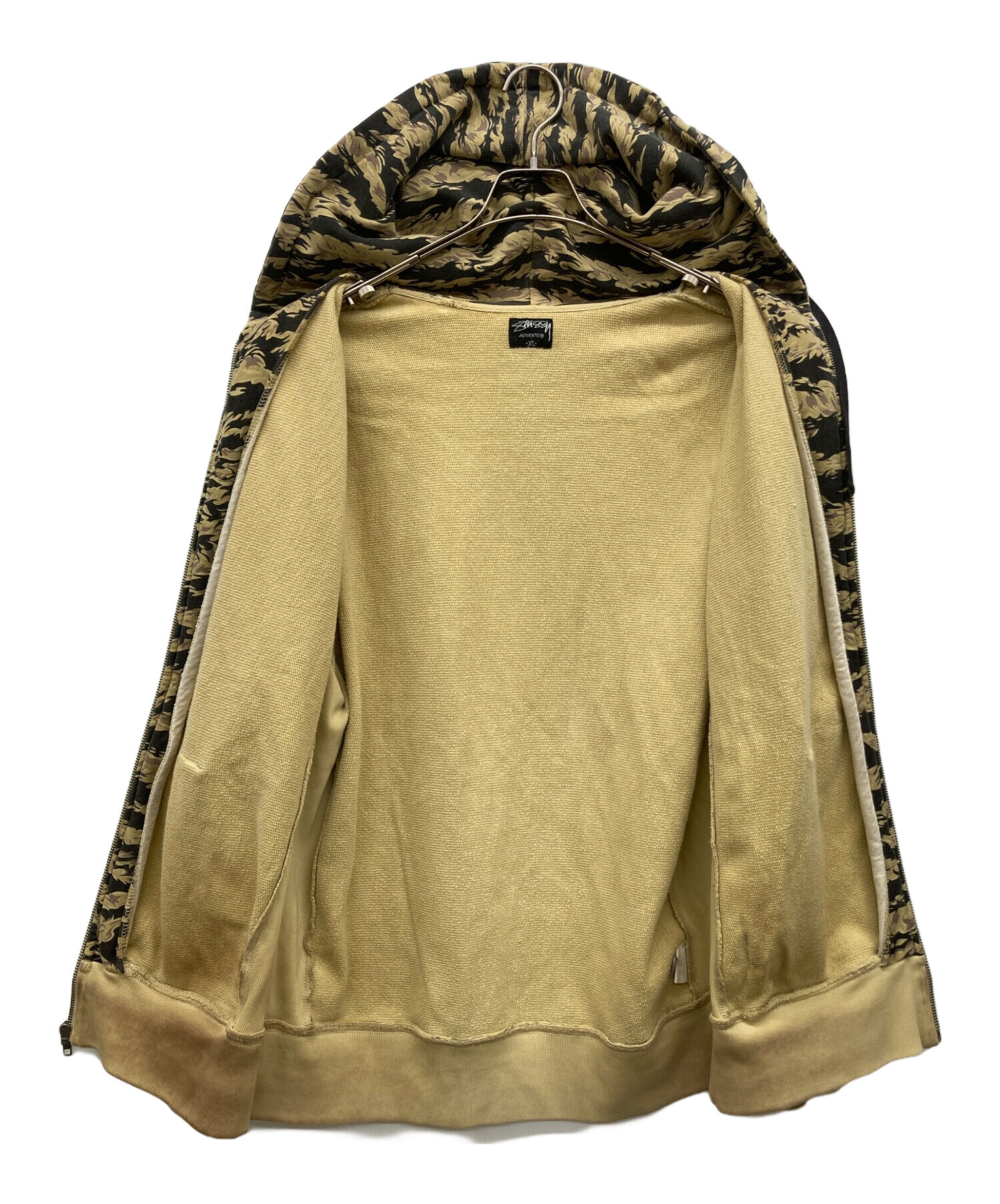 中古・古着通販】stussy (ステューシー) 00s ガーカモジップパーカー