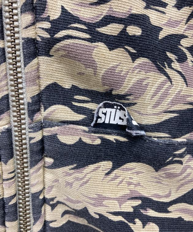 中古・古着通販】stussy (ステューシー) 00s ガーカモジップパーカー