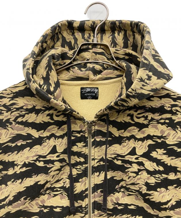 中古・古着通販】stussy (ステューシー) 00s ガーカモジップパーカー