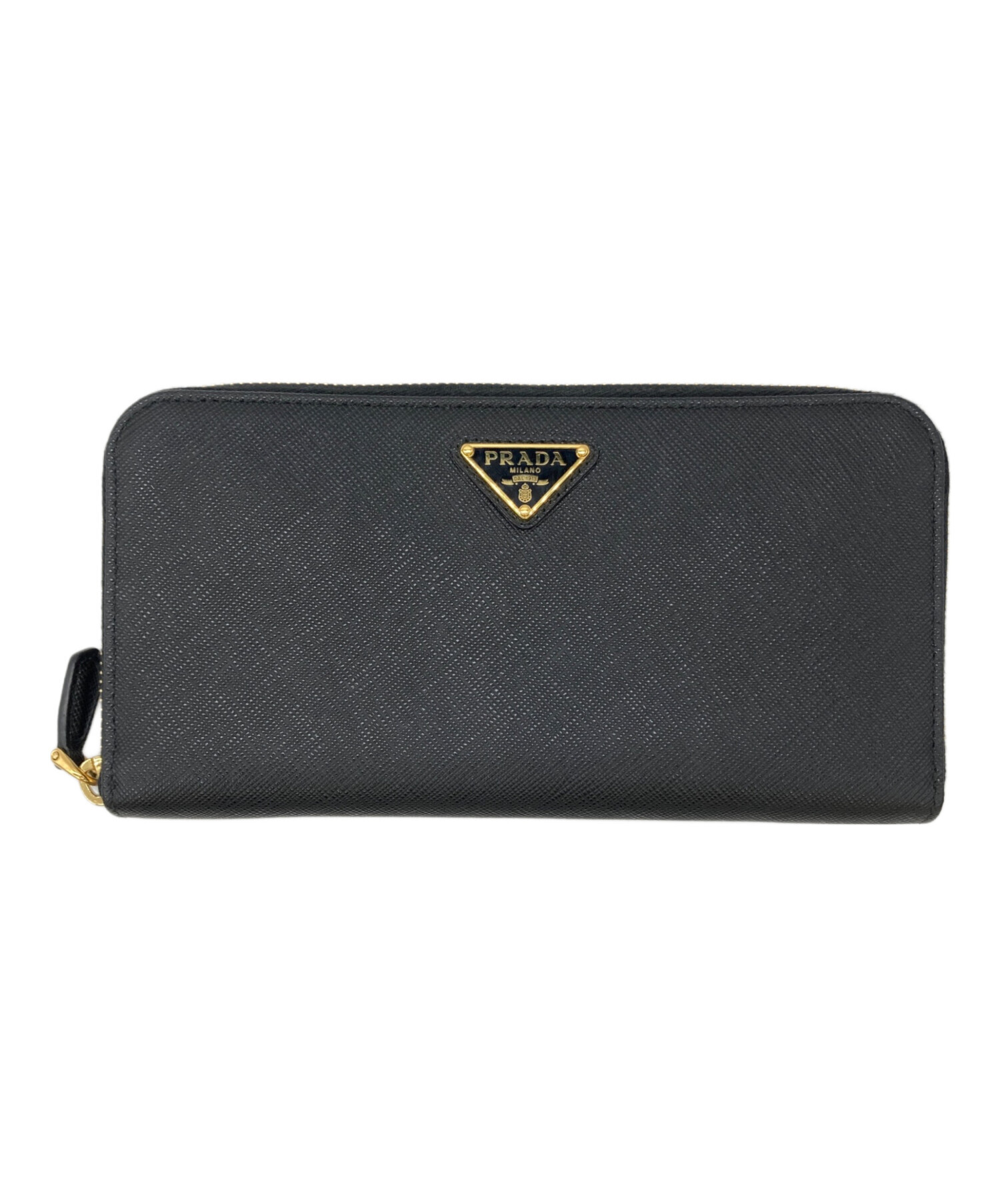中古・古着通販】PRADA (プラダ) ラウンドファスナー長財布