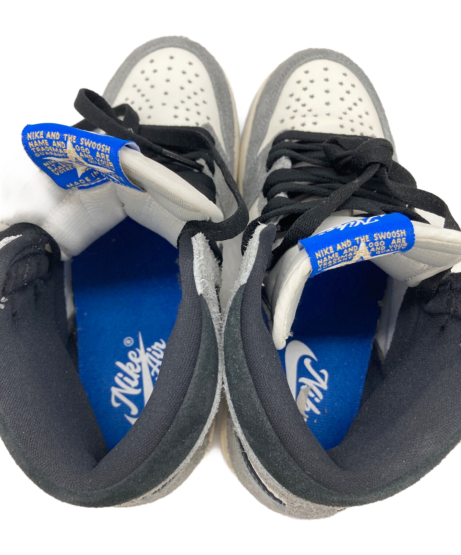 NIKEハイカットスニーカー　ヴィンテージ 中古・古着通販】NIKE (ナイキ) ハイカットスニーカー ホワイト サイズ