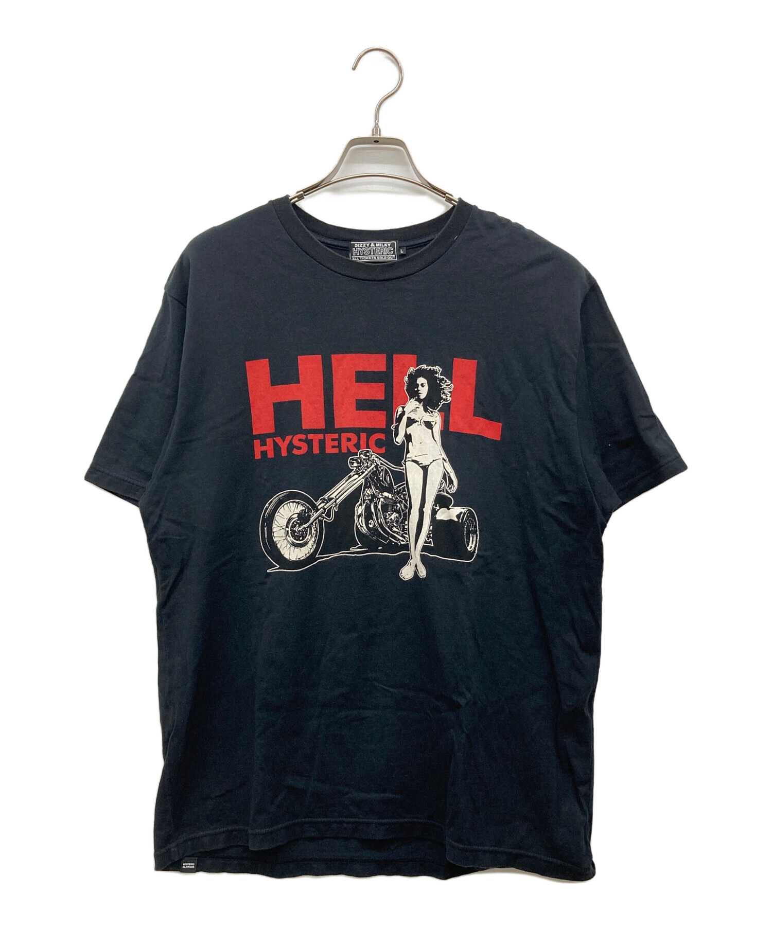 ヒステリックグラマー　 HELL Tシャツ　y2k 中古・古着通販】Hysteric Glamour (ヒステリックグラマー) HELL