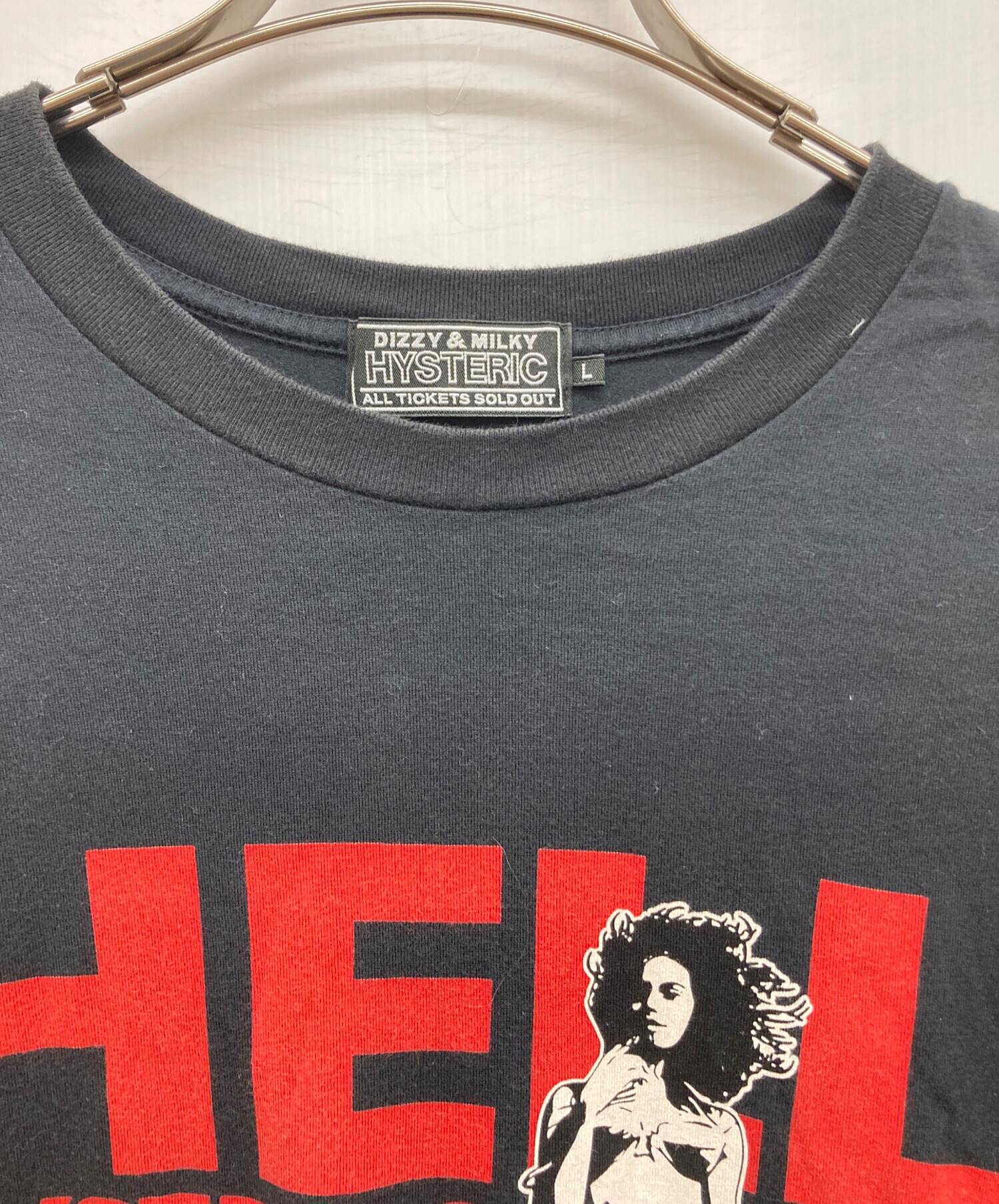 ヒステリックグラマー　 HELL Tシャツ　y2k 中古・古着通販】Hysteric Glamour (ヒステリックグラマー) HELL