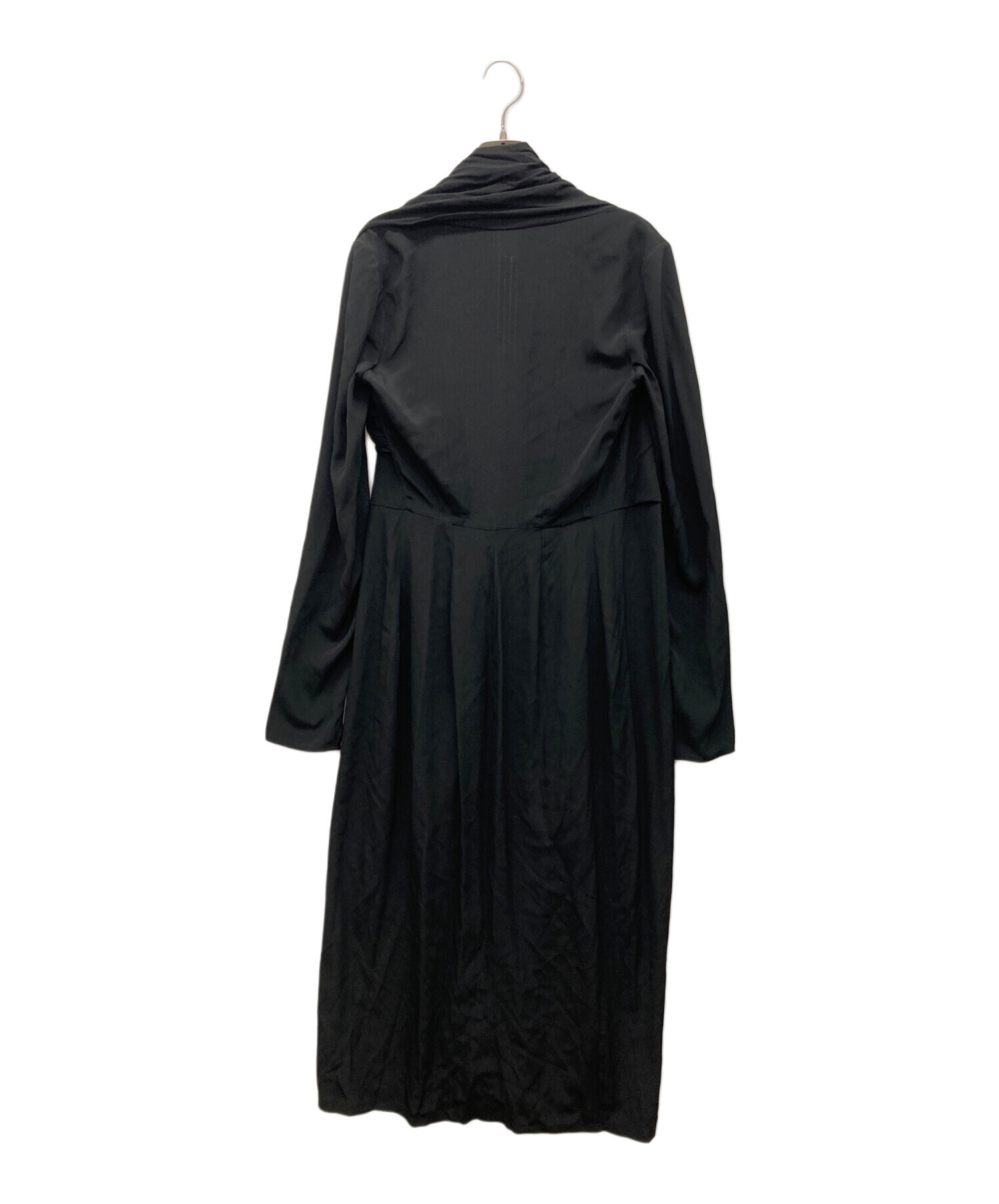 中古・古着通販】RICK OWENS (リックオウエンス) LARRY WRAP LS DRESS