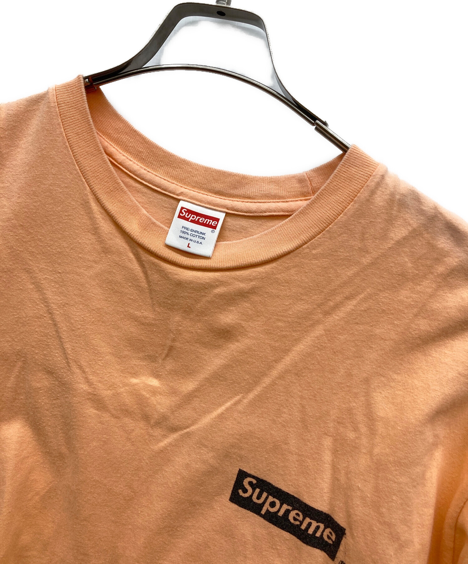 中古・古着通販】Supreme (シュプリーム) Spiral Tee オレンジ サイズ