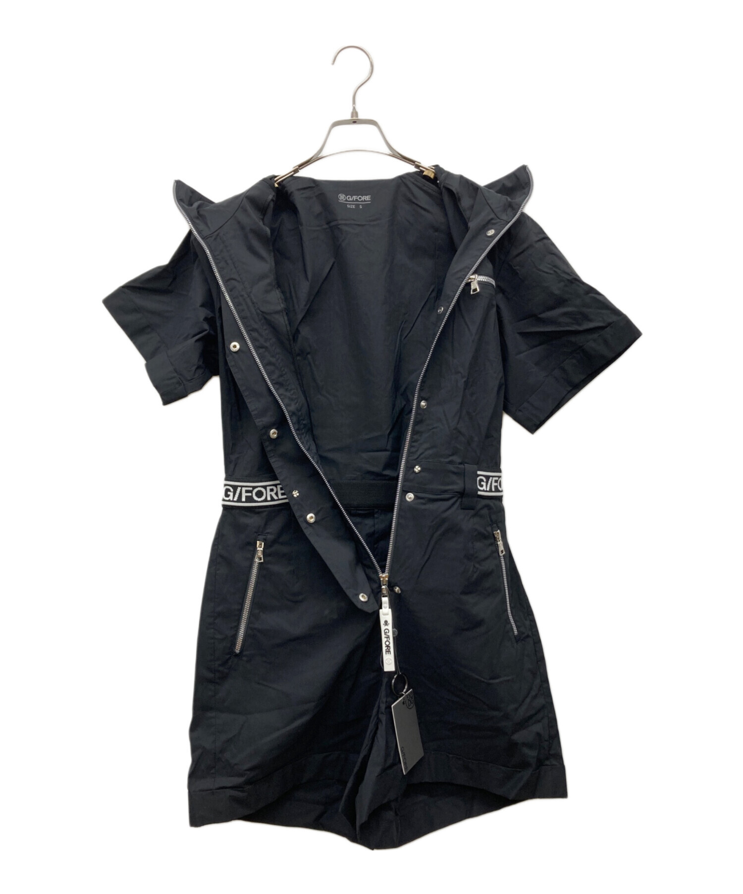 中古・古着通販】G/FORE (ジーフォア) ジャンプスーツ ブラック サイズ