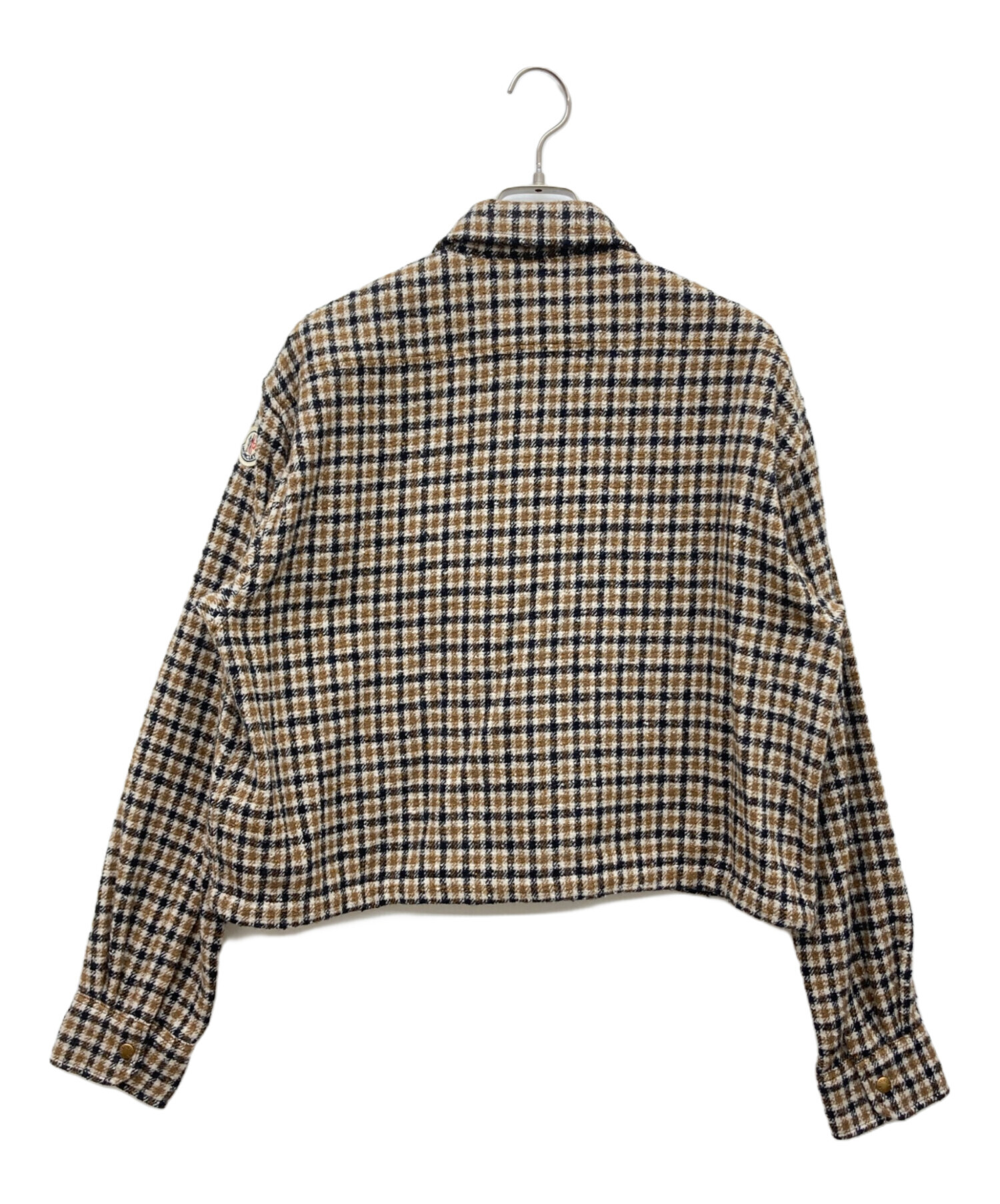 中古・古着通販】MONCLER (モンクレール) クロップドジャケット 
