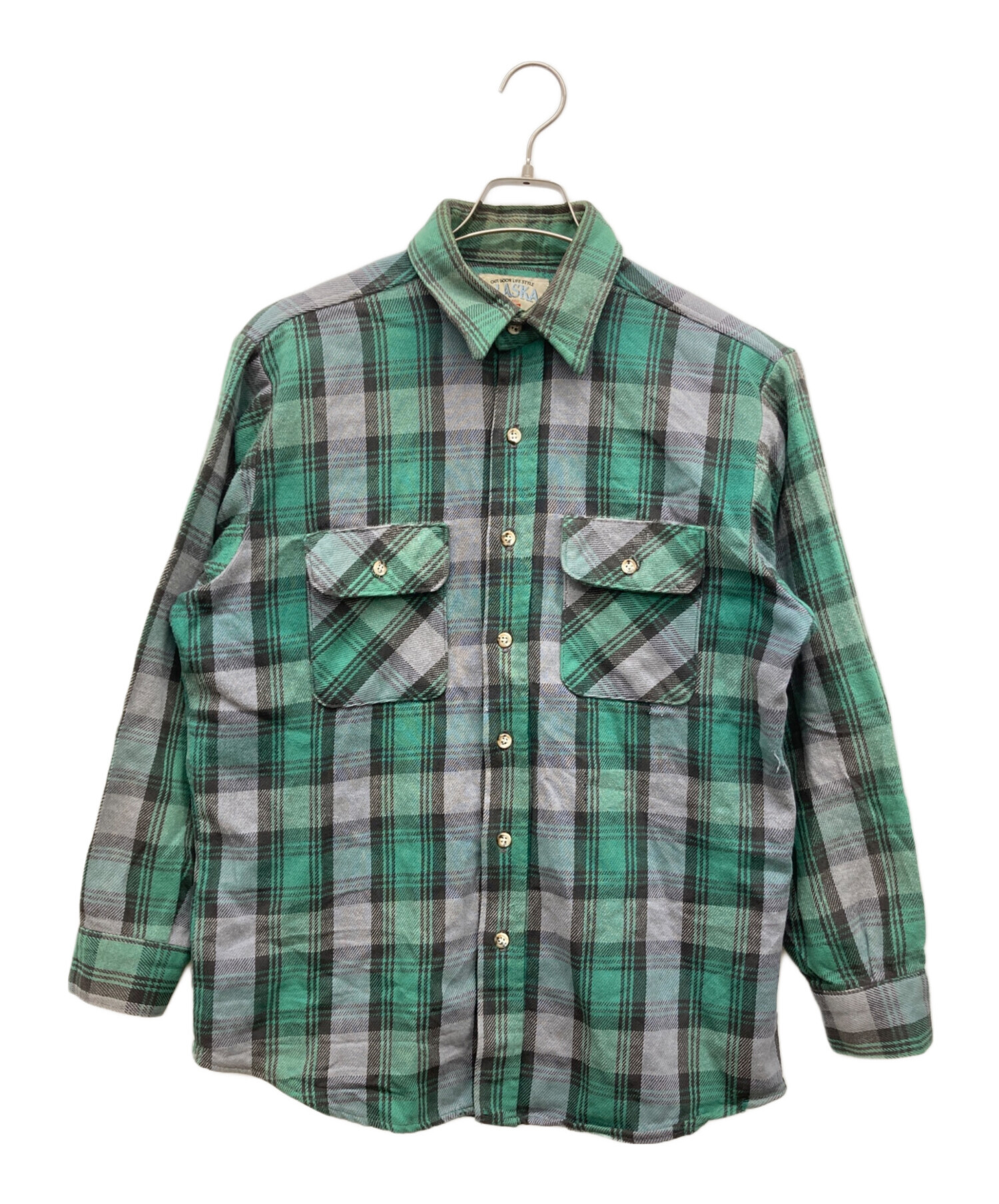 中古・古着通販】LEVI'S (リーバイス) ヘビーネルシャツ ALASKA 90s