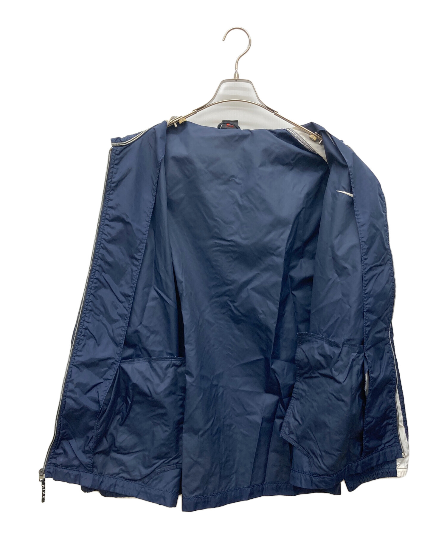 中古・古着通販】NIKE (ナイキ) ナイロンジャケット ネイビー サイズ