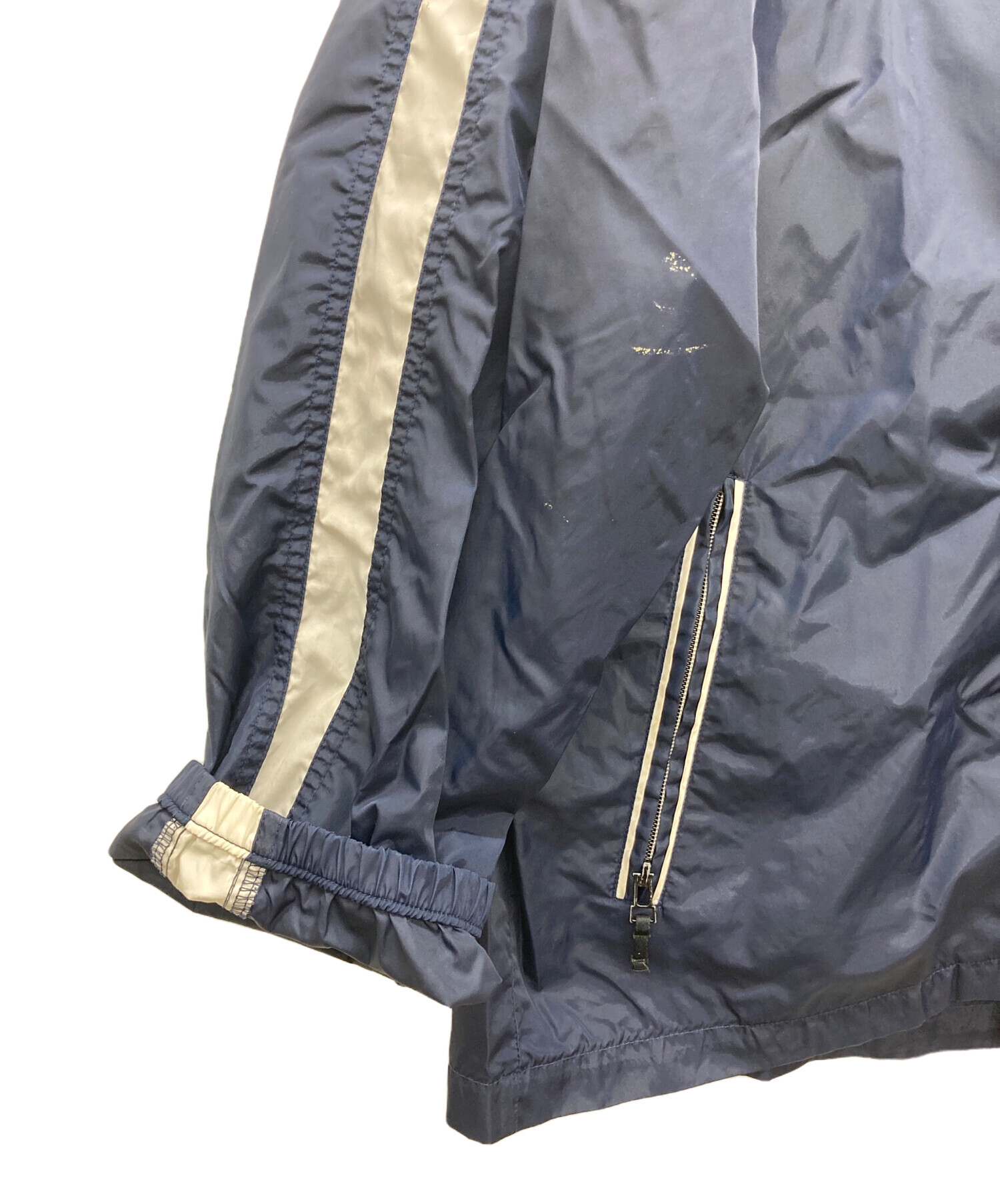 中古・古着通販】NIKE (ナイキ) ナイロンジャケット ネイビー サイズ