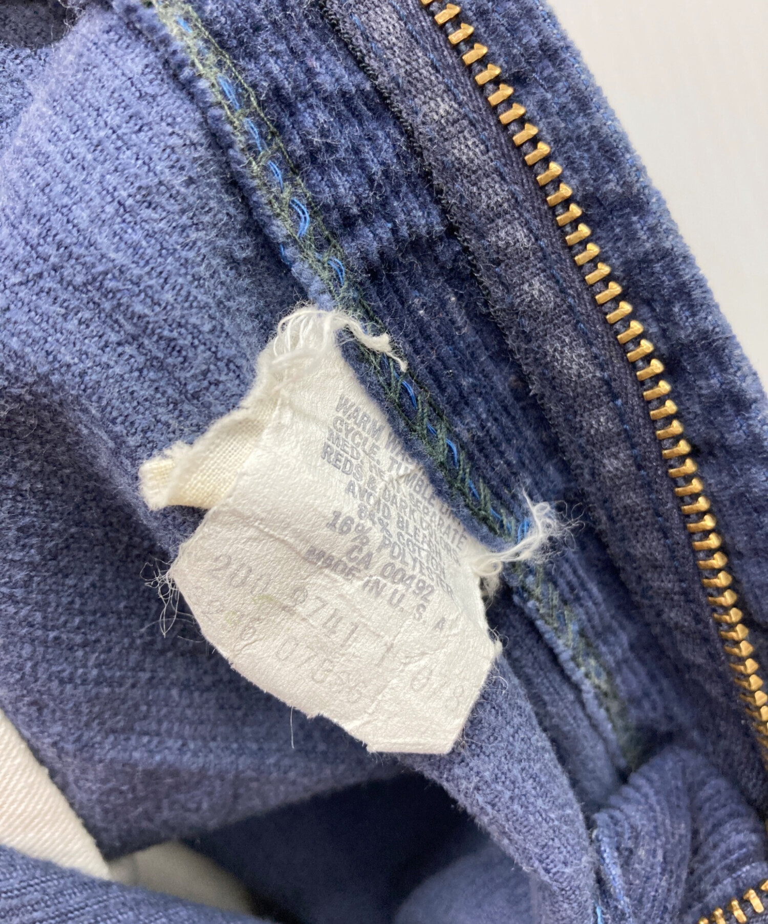 中古・古着通販】LEE (リー) 70s‐80s 200 コーデュロイパンツ ネイビー 