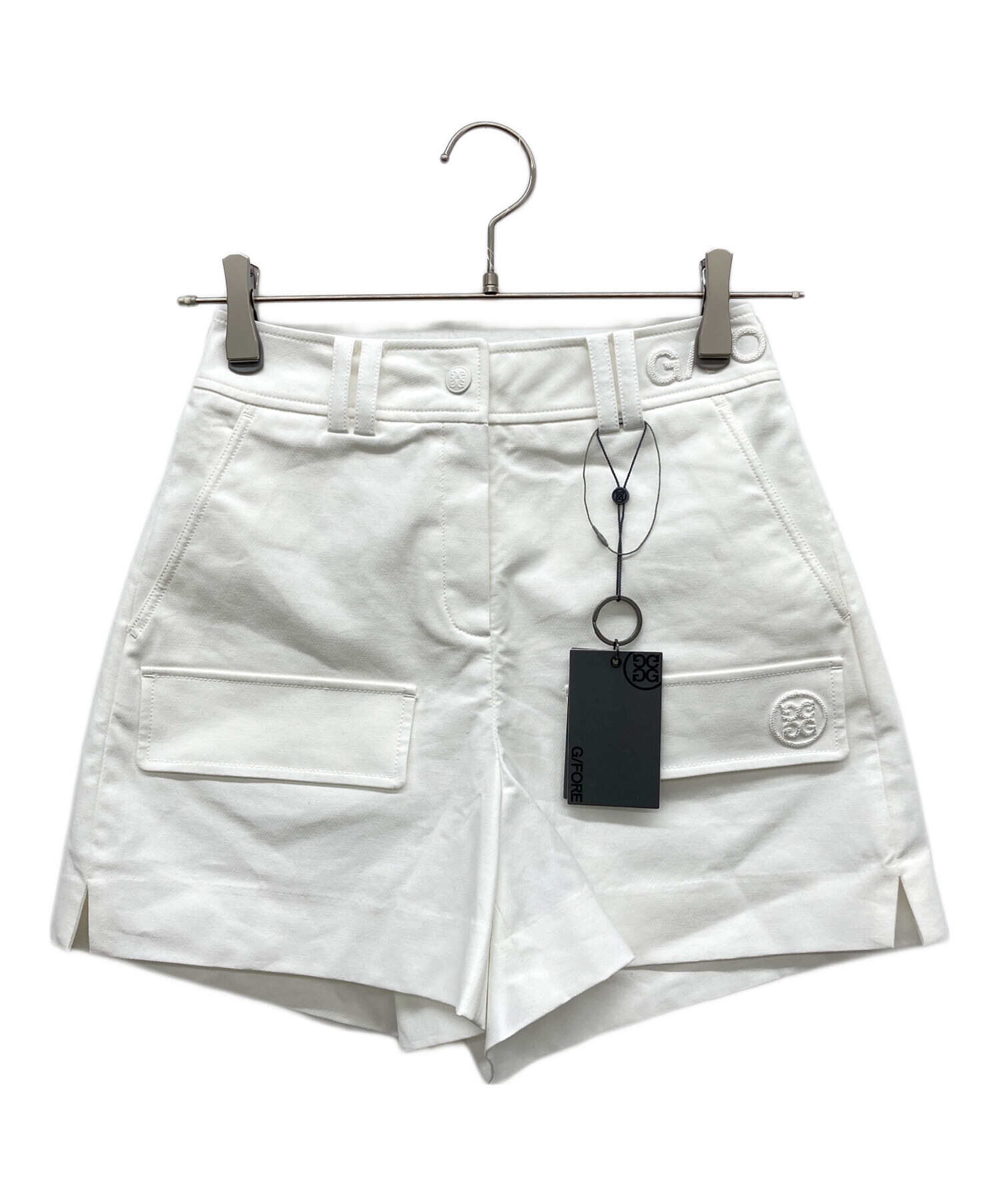 G/FORE ジーフォア レディース ゴルフ ショートパンツ 白 Mサイズ 中古・古着通販】G/FORE (ジーフォア) ゴルフウェア(パンツ) ホワイト