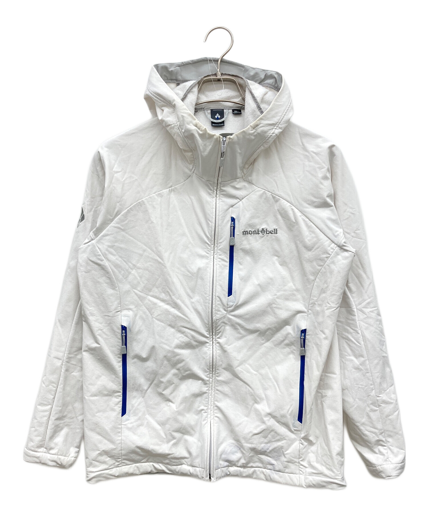 中古・古着通販】mont-bell (モンベル) ノマドパーカ ホワイト サイズ