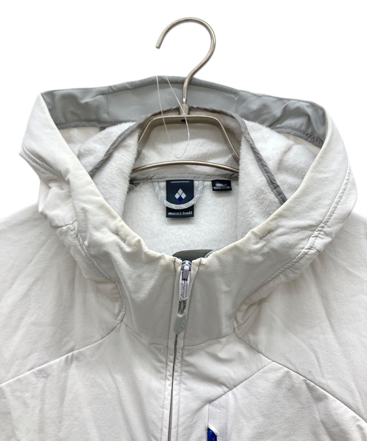 中古・古着通販】mont-bell (モンベル) ノマドパーカ ホワイト サイズ