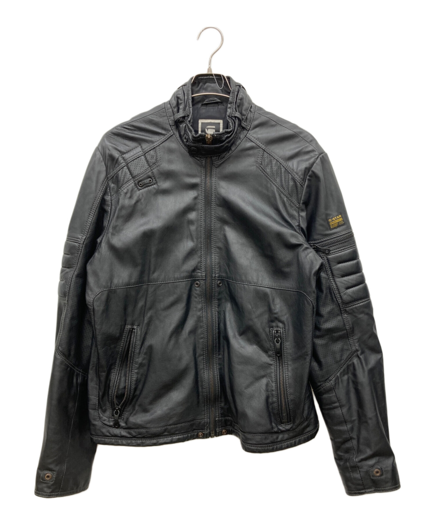 中古・古着通販】G-STAR RAW (ジースターロゥ) レザージャケット