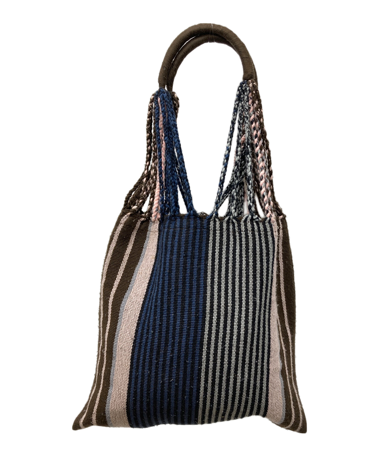 中古・古着通販】MARNI (マルニ) マーケットハンモックバッグ ブラウン 