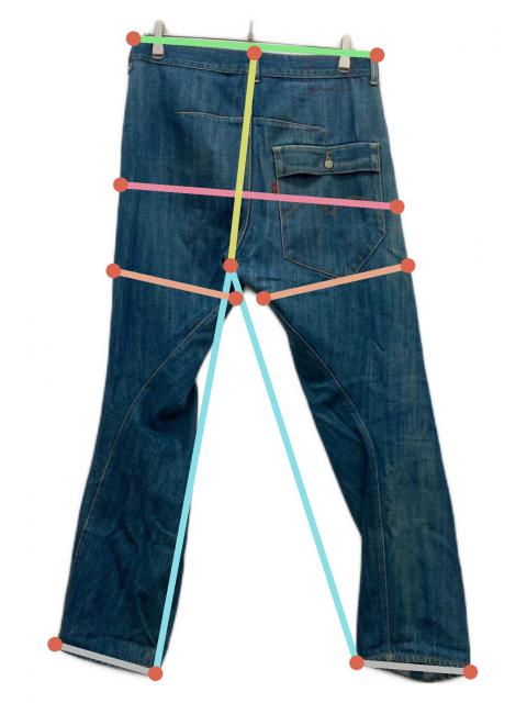 中古・古着通販】LEVI'S RED (リーバイス レッド) 立体裁断ジーンズ