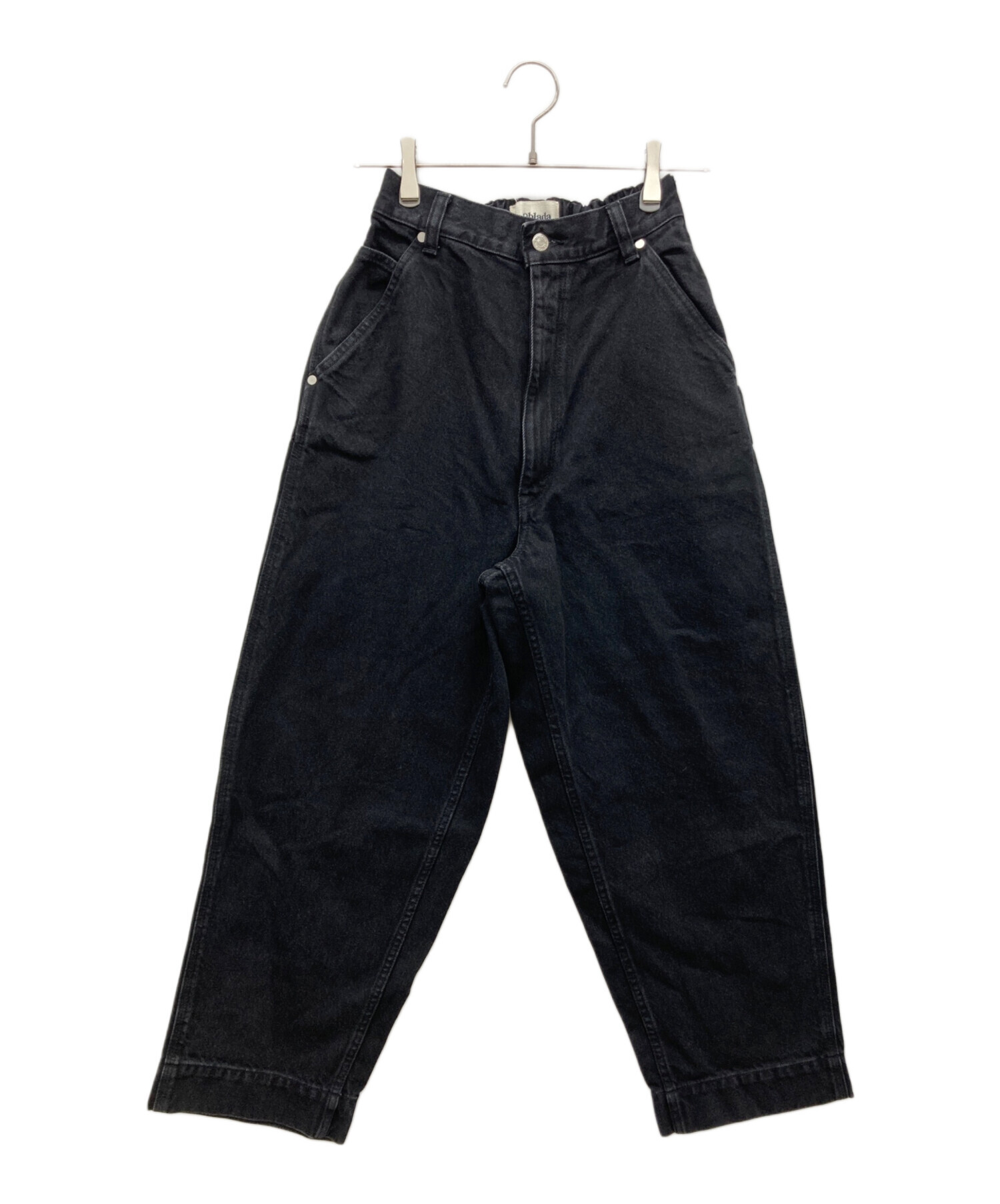 中古・古着通販】oblada (オブラダ) SKATER JEANS ブラック サイズ:XS