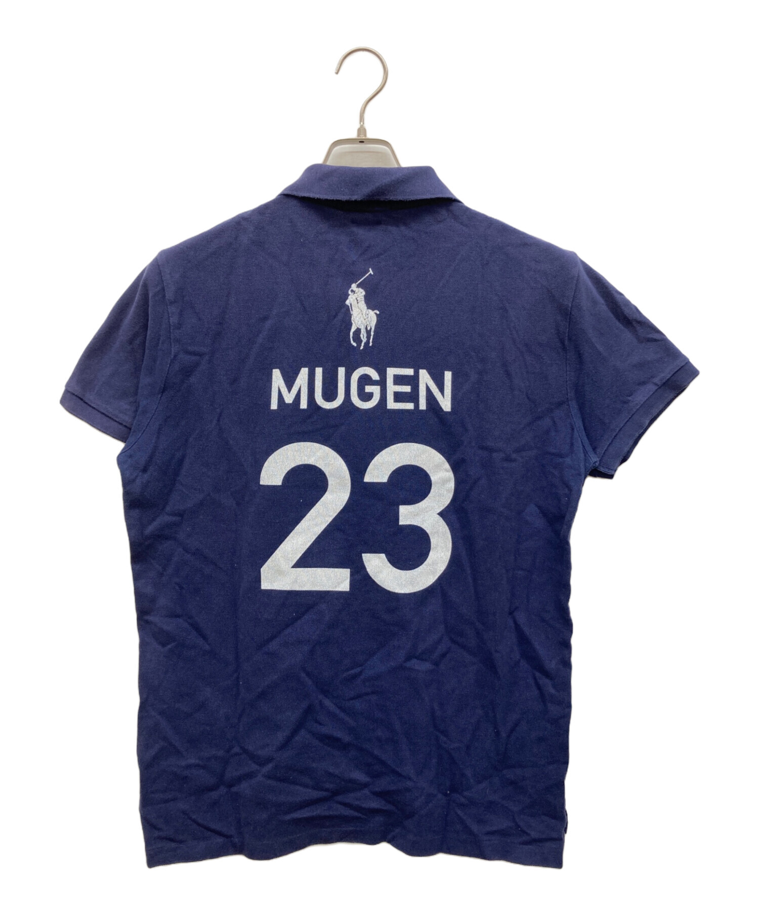 ポロ ラルフローレン ベア ポロシャツ ネイビー S 古着 中古・古着通販】POLO RALPH LAUREN (ポロ・ラルフローレン) ポロベア
